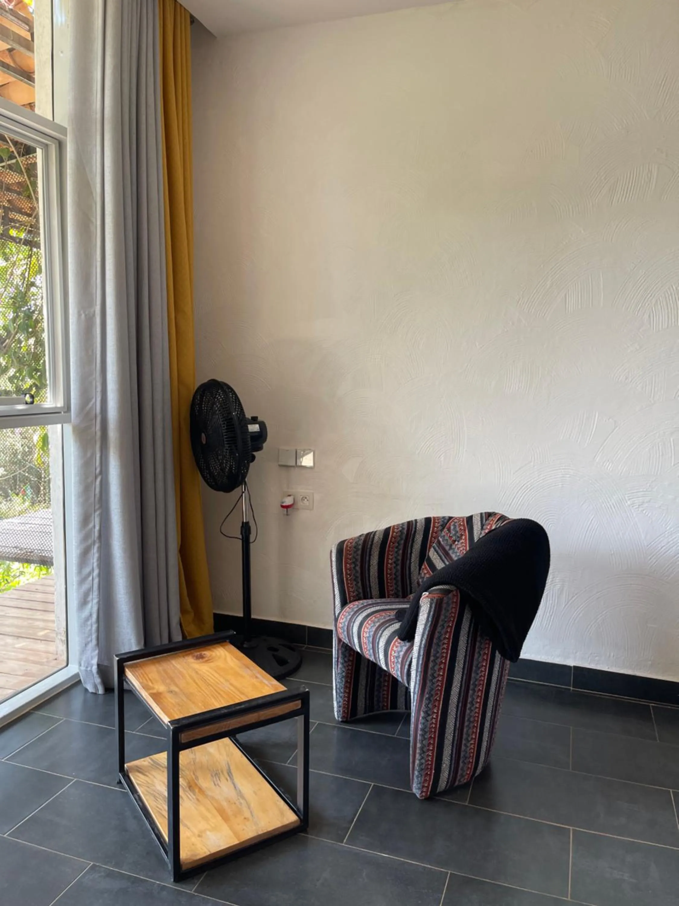 Seating area in Eagle View Lodge - Kigali