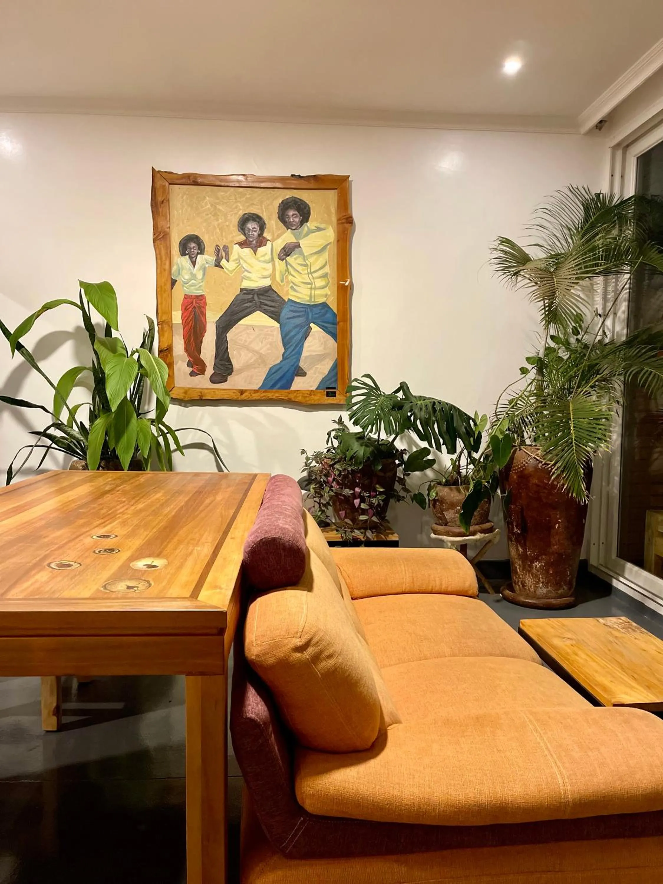 Living room in Eagle View Lodge - Kigali