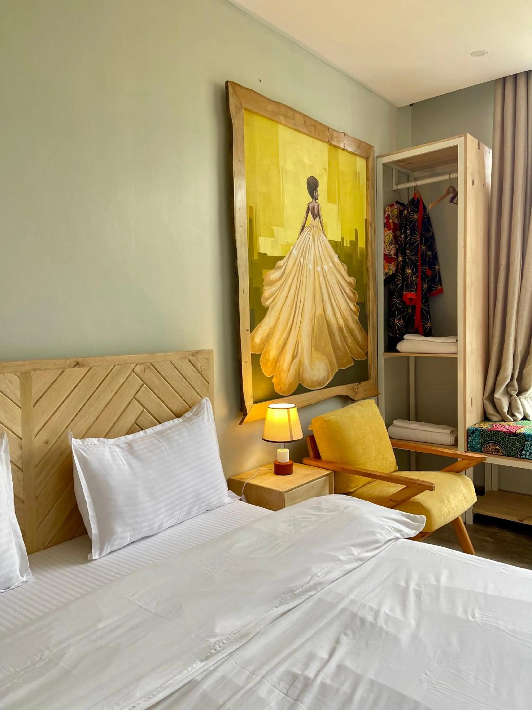 Photo of the whole room, Bed in Eagle View Lodge - Kigali