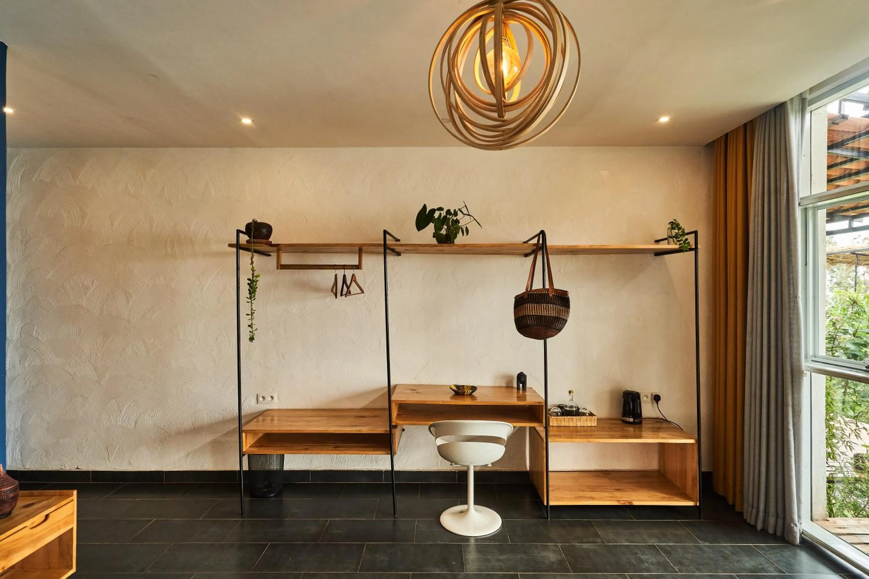 Seating area in Eagle View Lodge - Kigali