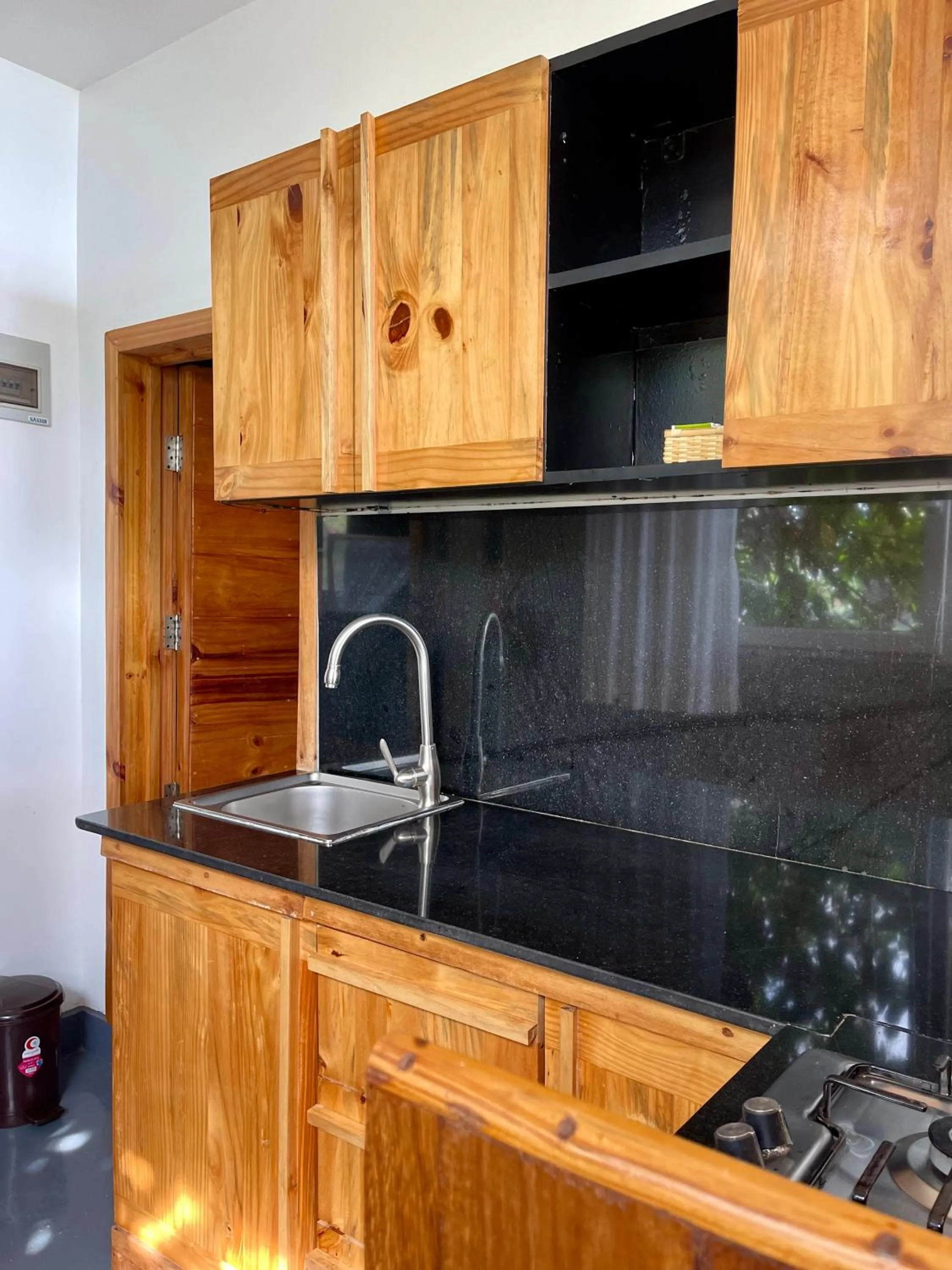 Kitchen or kitchenette in Eagle View Lodge - Kigali