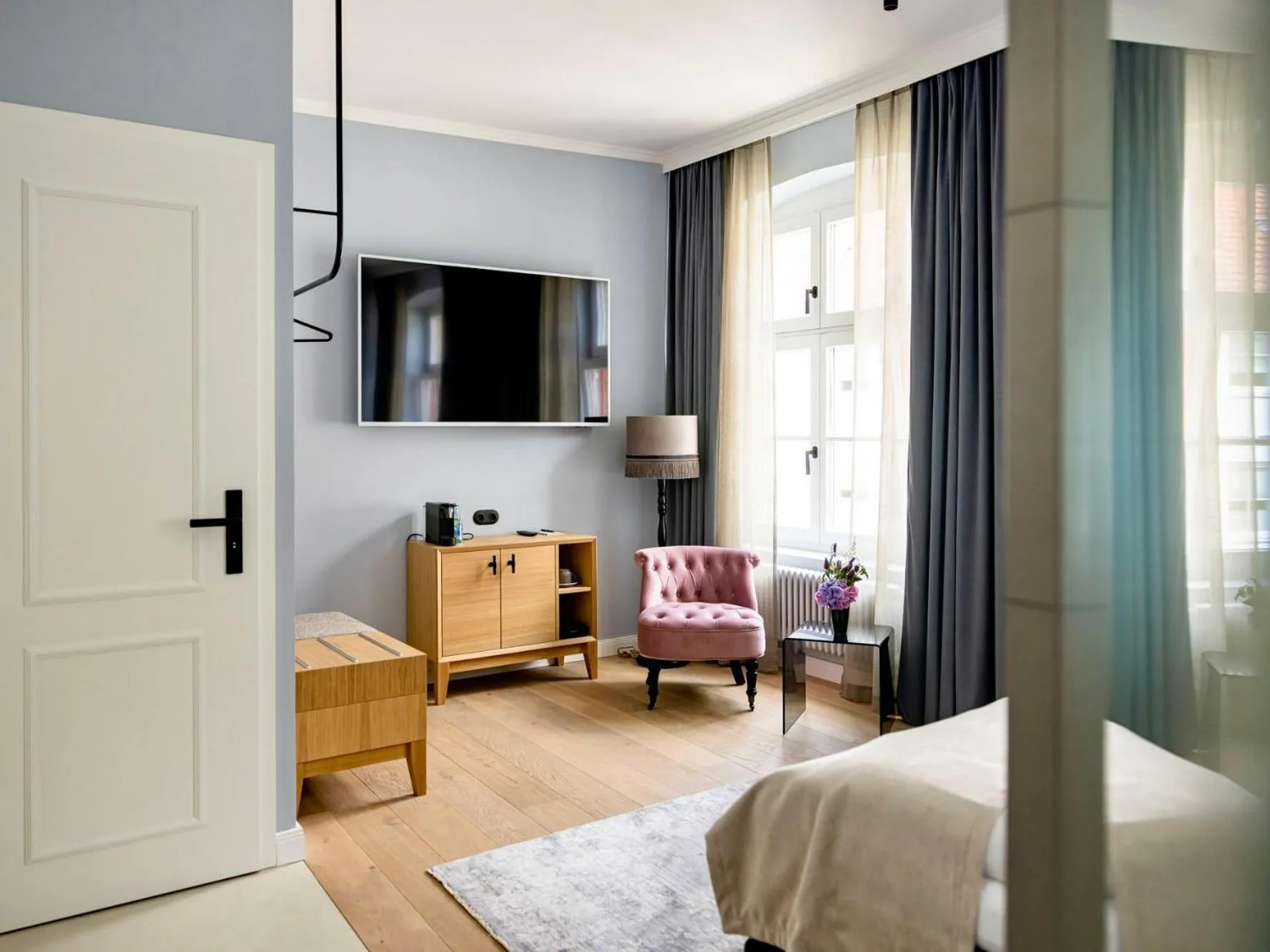 Bedroom, Bed in Boutiquehotel Petuh