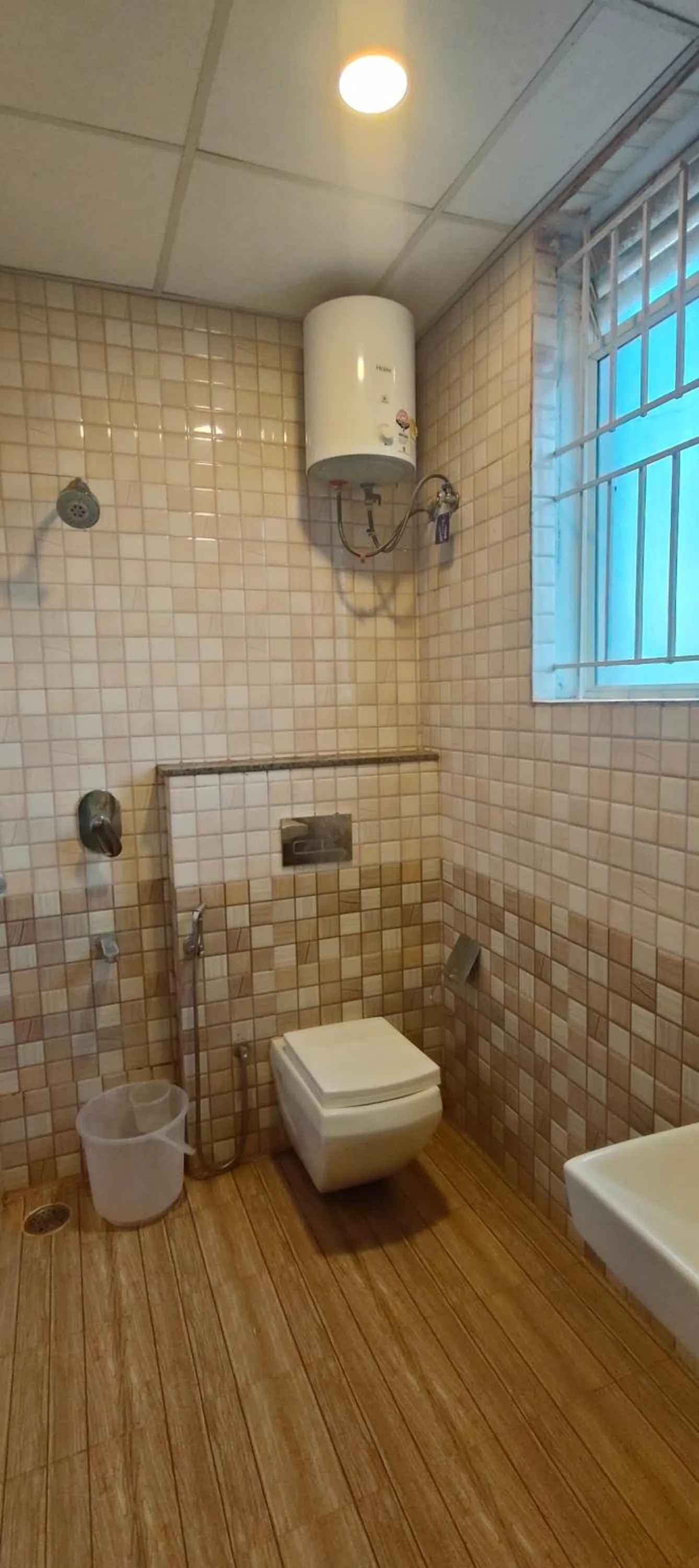 Bathroom in Hotel Dhruv Palace Bangalore Jakkur