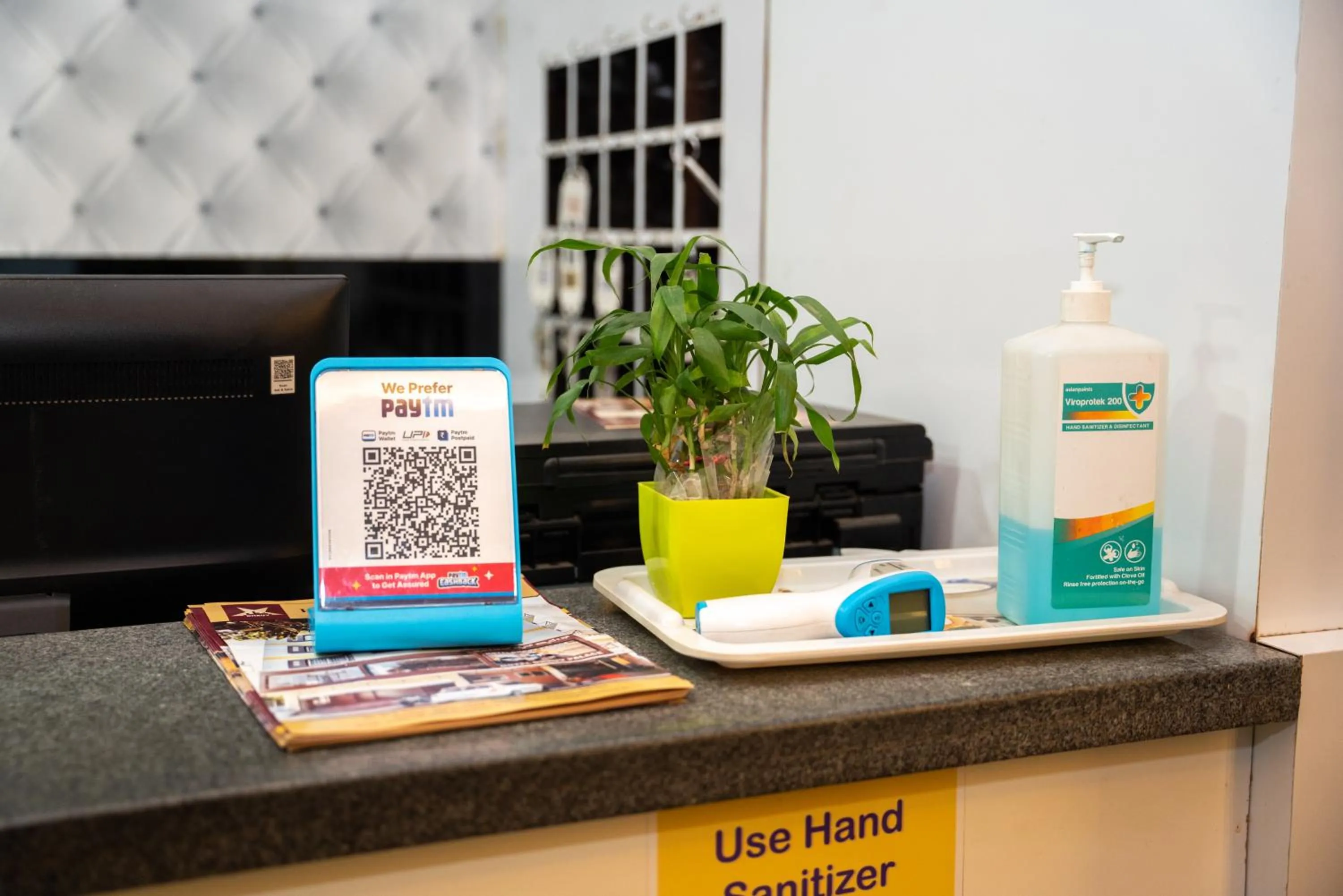 Lobby or reception in Hotel Dhruv Palace Bangalore Jakkur