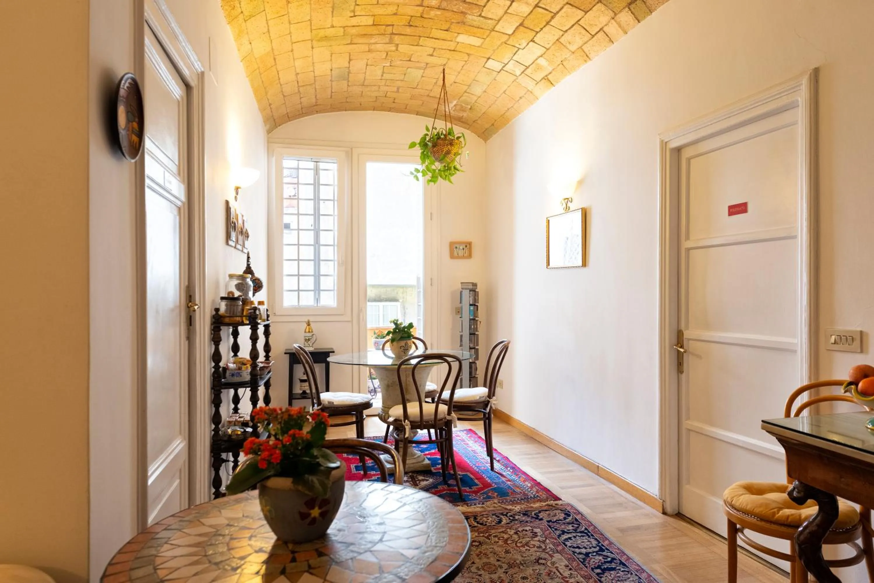 Seating area in B&B La Scalinatella