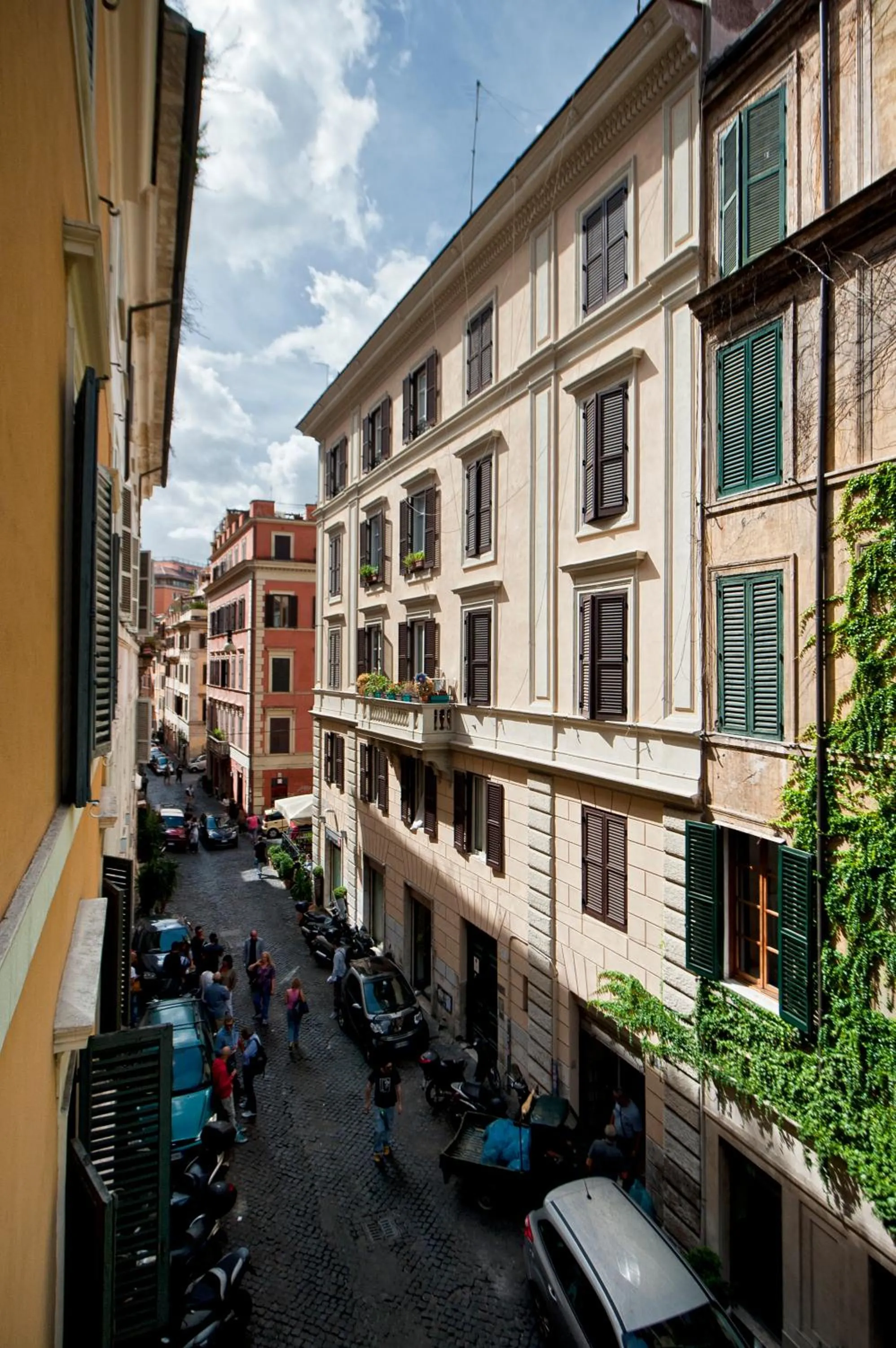 Facade/entrance in B&B La Scalinatella
