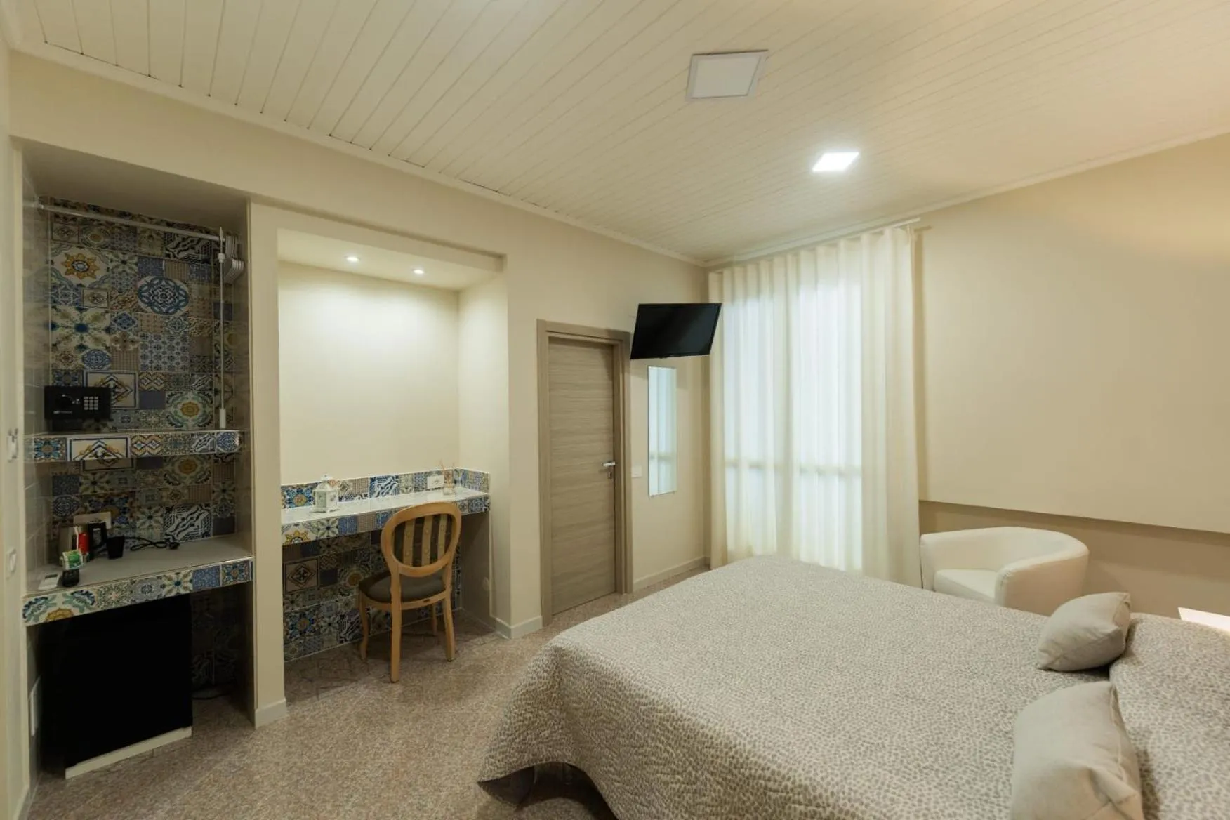 Bed in Leonardo's B&B