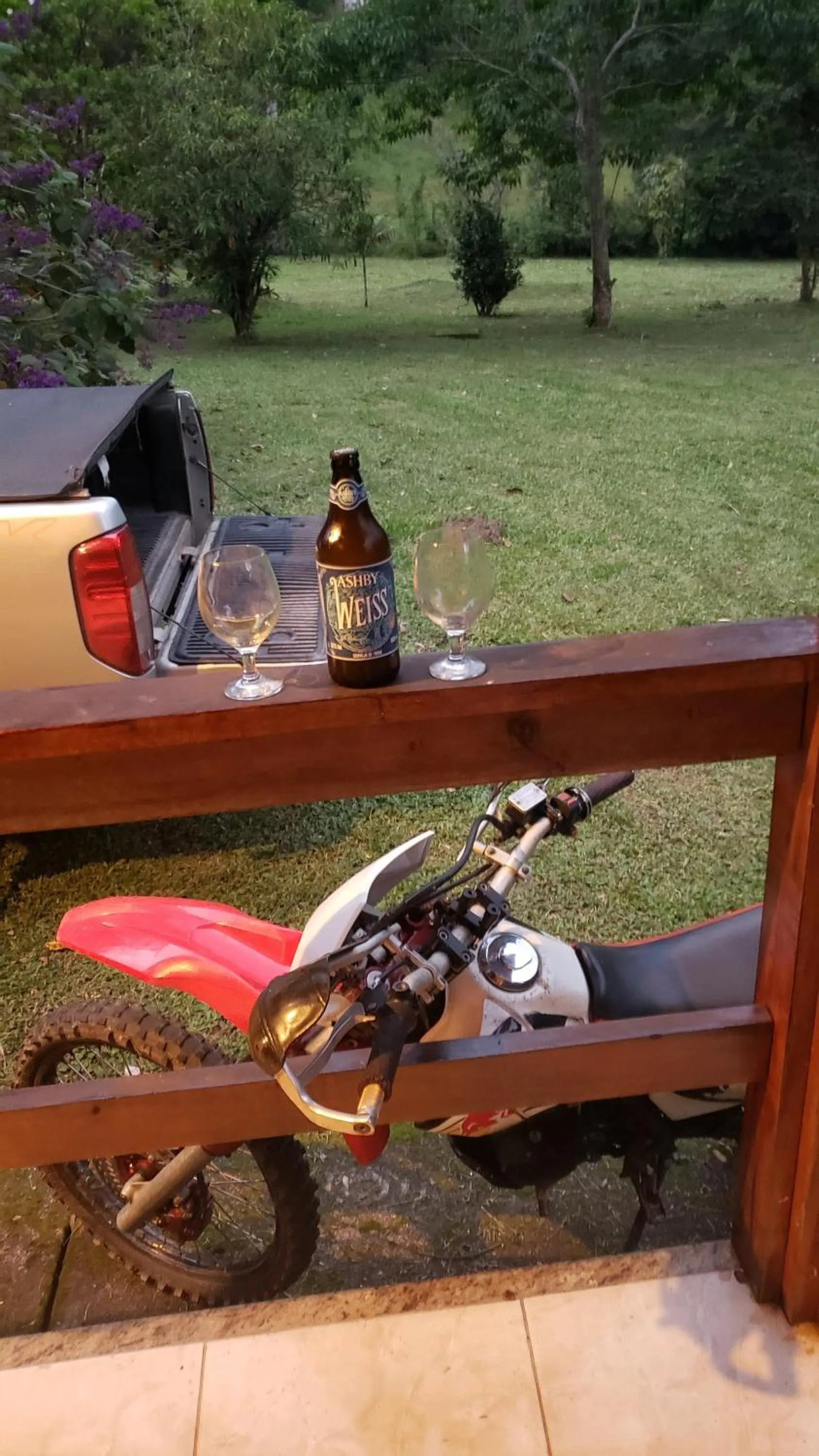 Garden view in Cantinho de Mauá