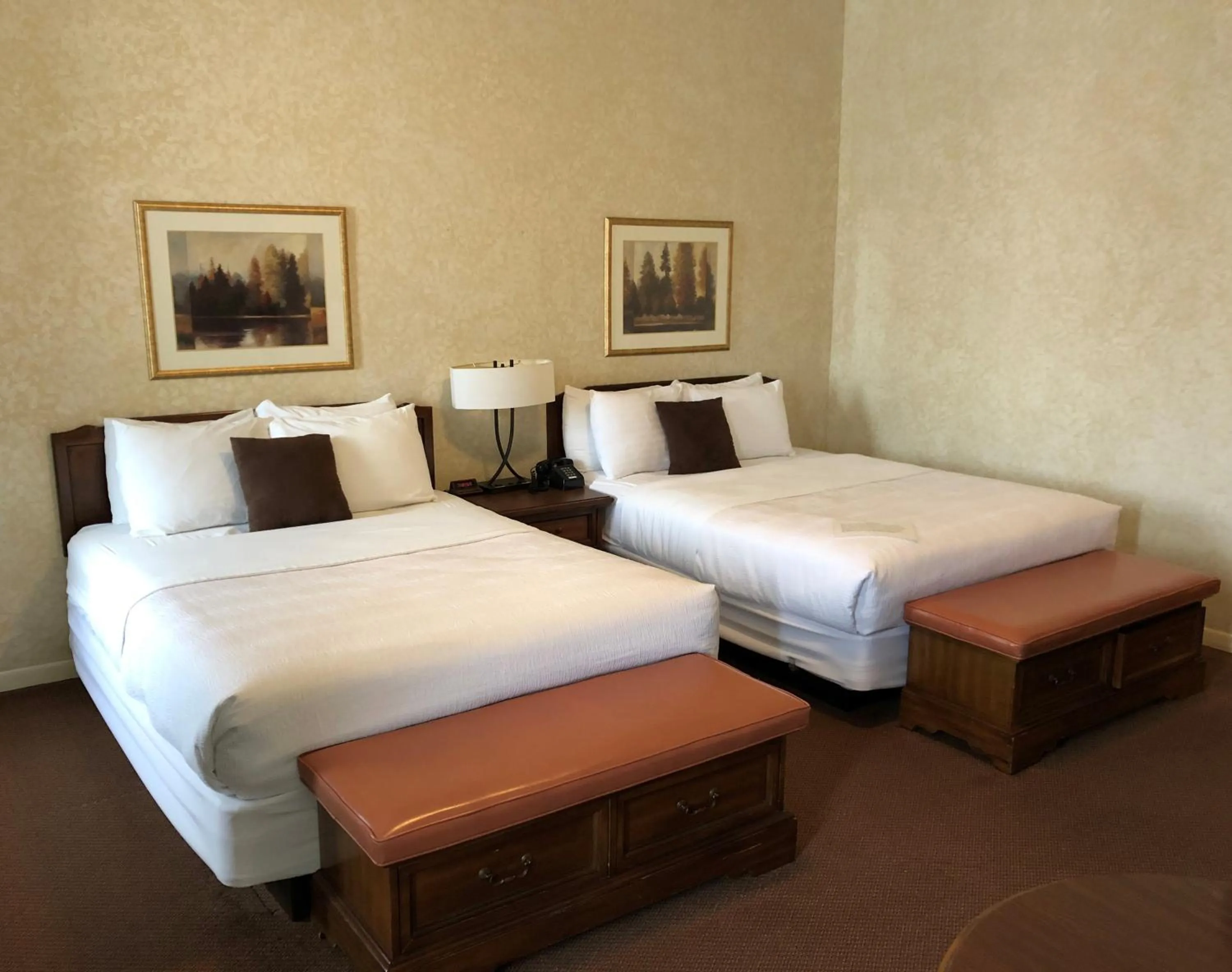 Bed in Stearns Hotel