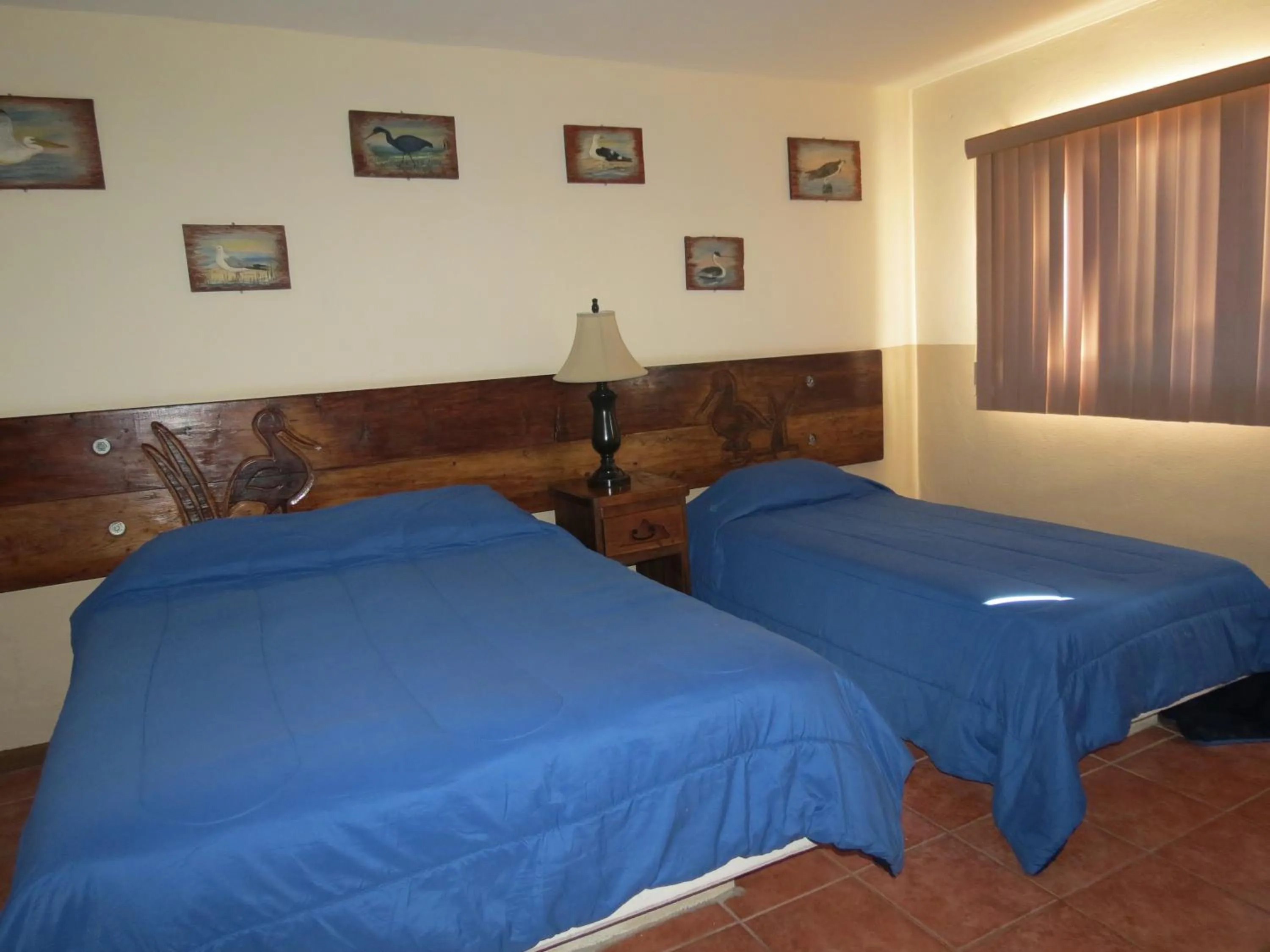 Bed in Restaurante Malarrimo Hotel & RV Parking