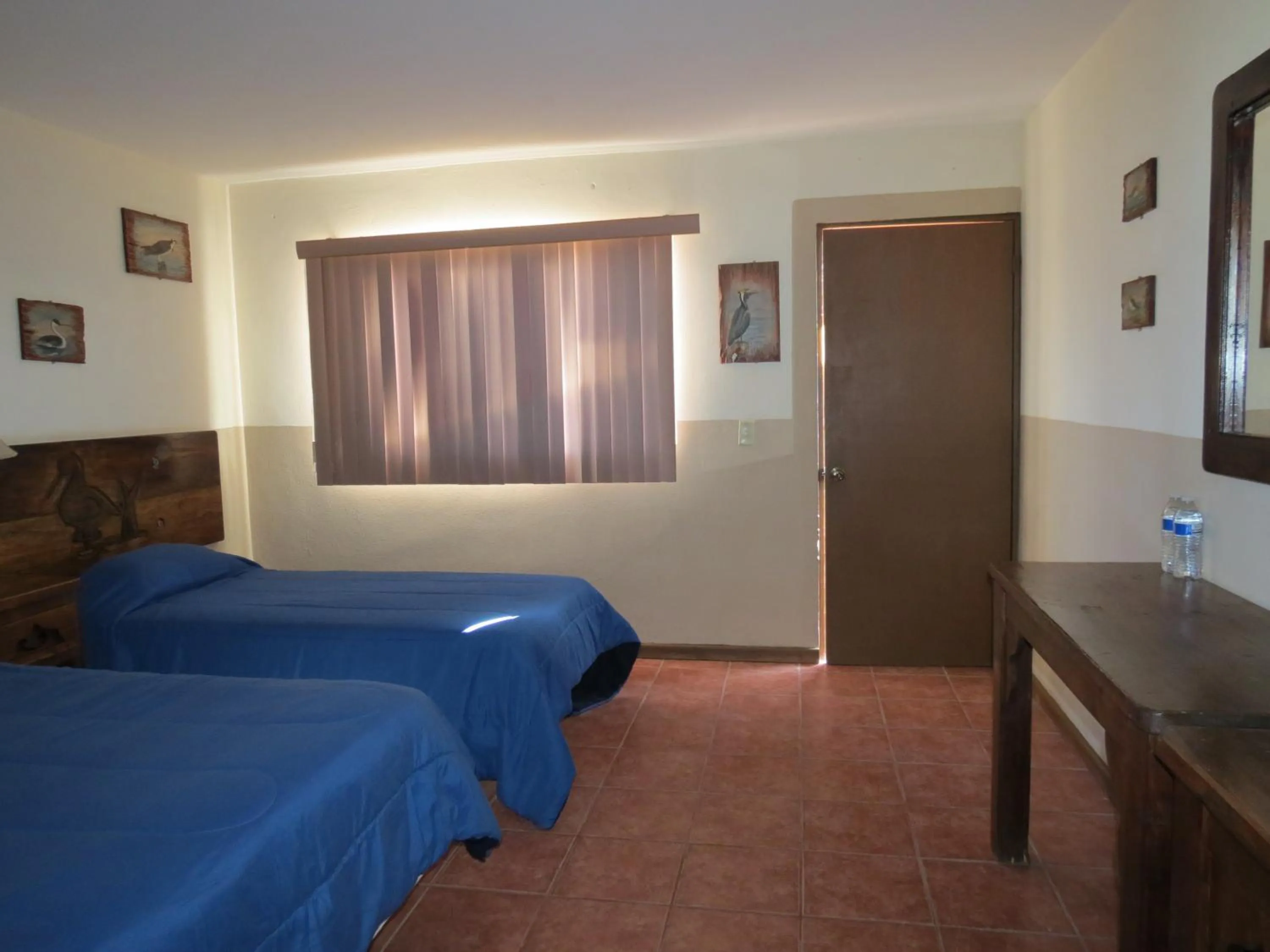 Bed in Restaurante Malarrimo Hotel & RV Parking