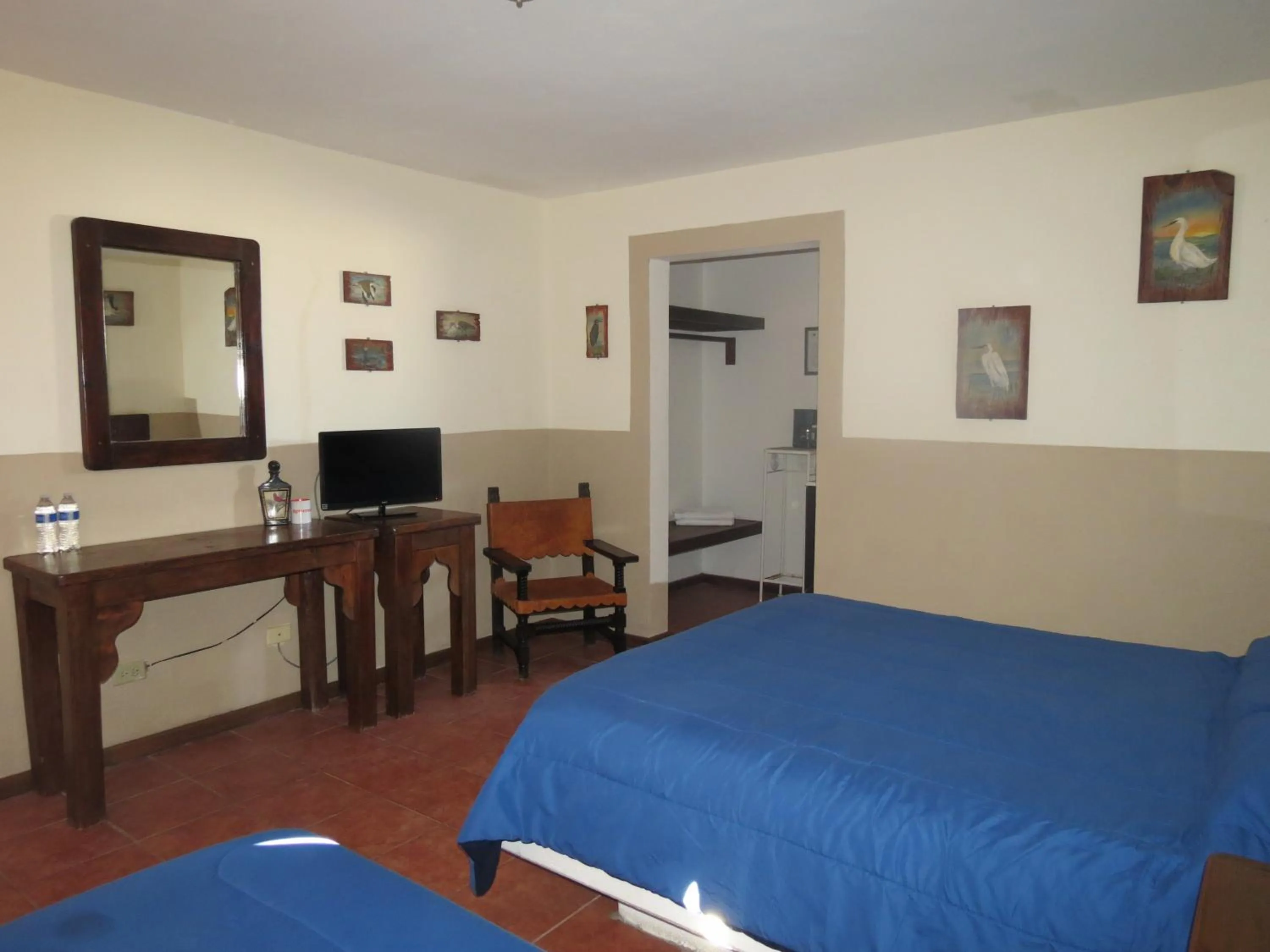 Bed in Restaurante Malarrimo Hotel & RV Parking