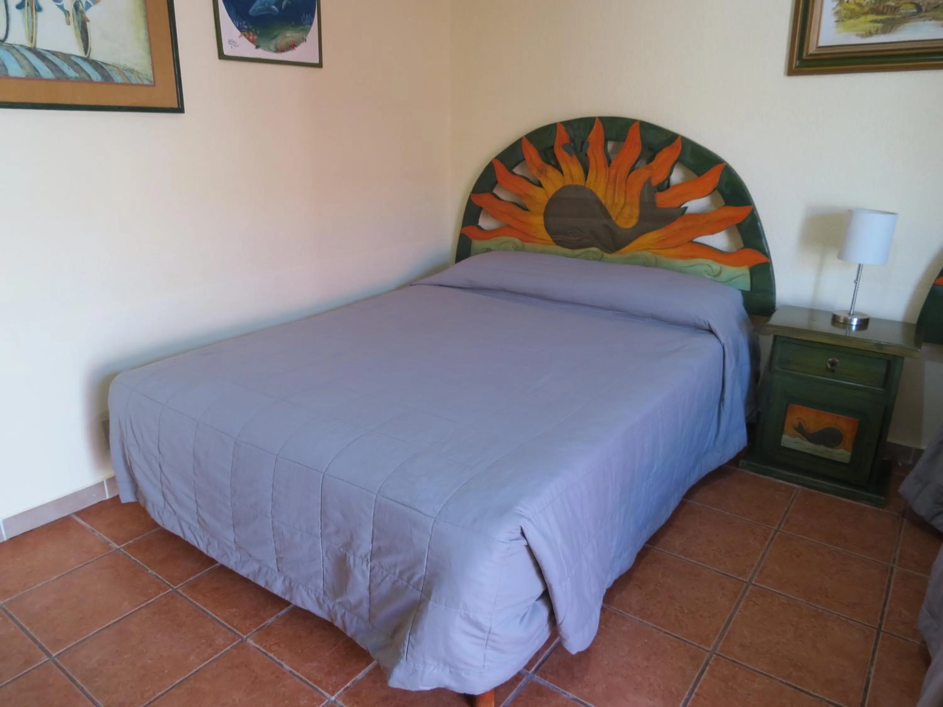 Bed in Restaurante Malarrimo Hotel & RV Parking