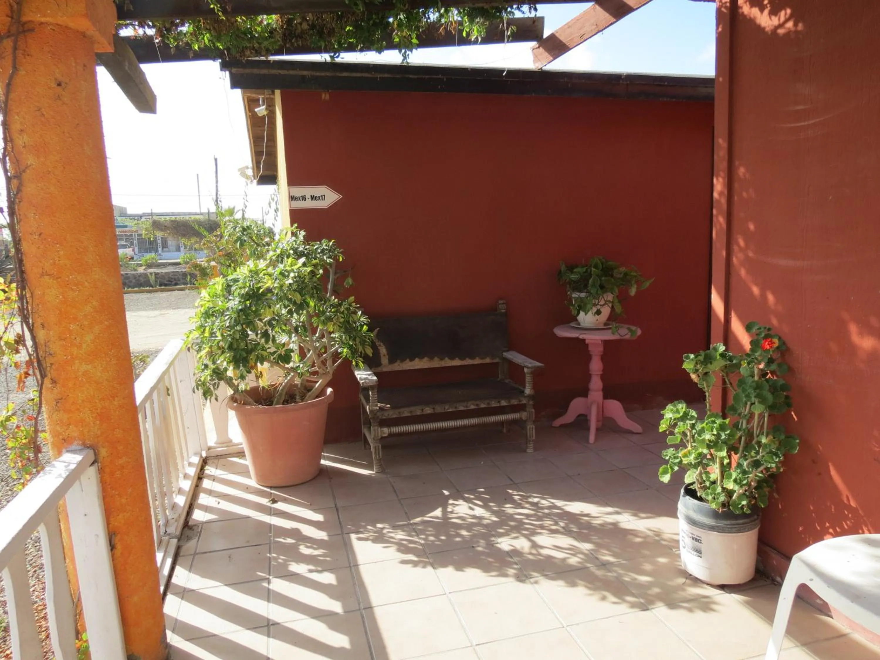 Balcony/Terrace in Restaurante Malarrimo Hotel & RV Parking