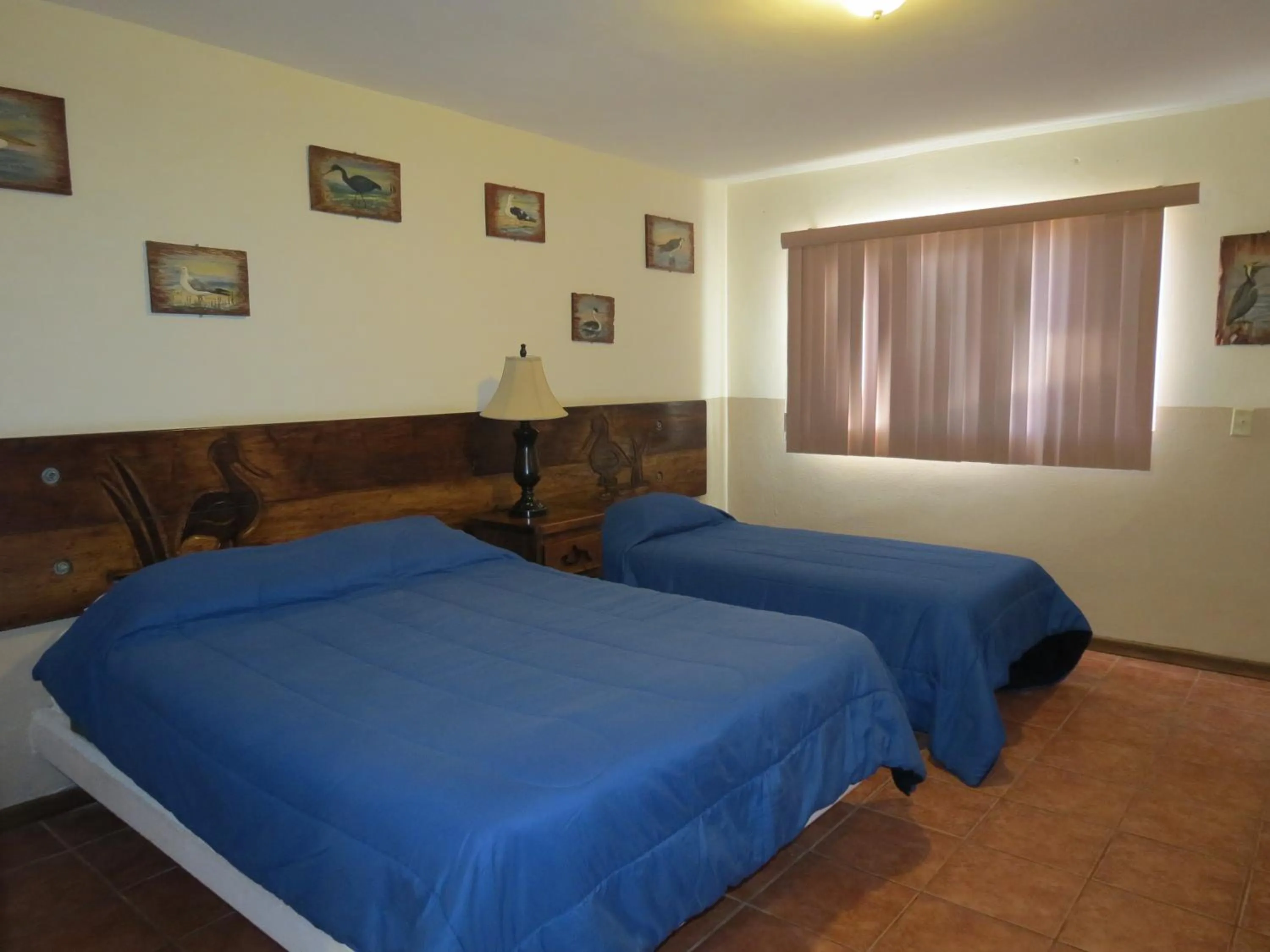 Bed in Restaurante Malarrimo Hotel & RV Parking