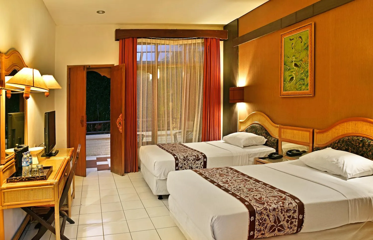 Natural landscape, Bed in Puri Naga Beachfront Cottages