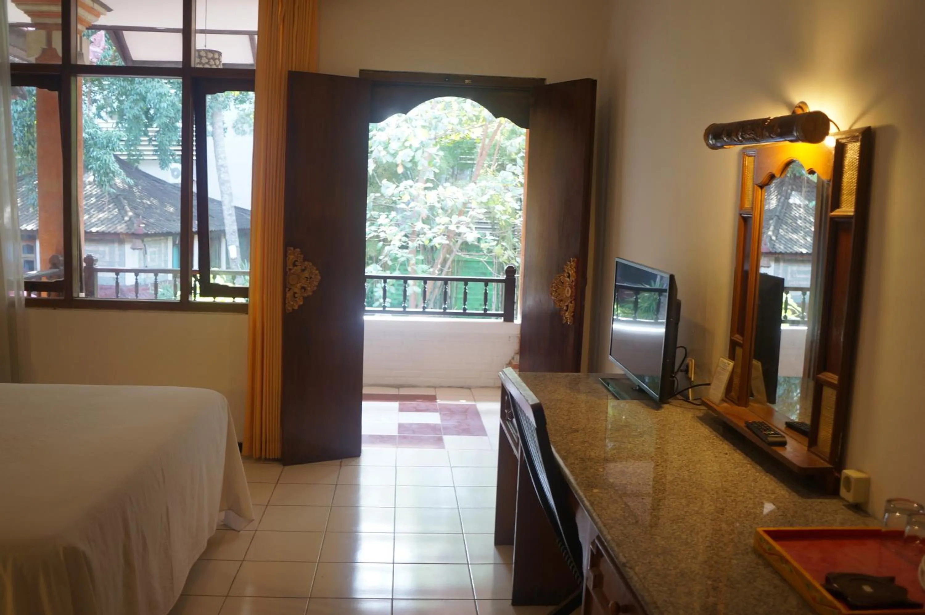 Natural landscape, Bed in Puri Naga Beachfront Cottages