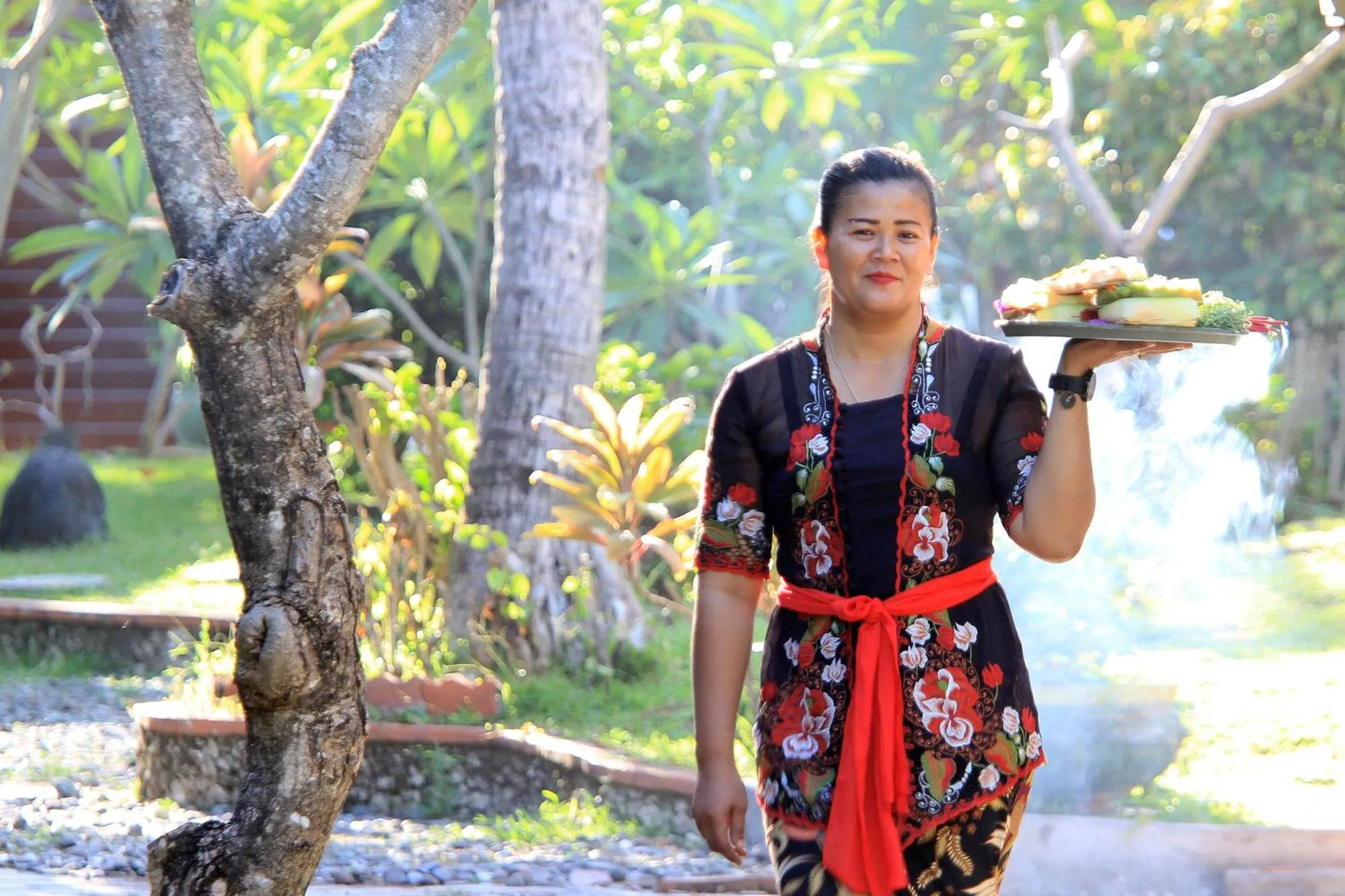 Staff in Puri Naga Beachfront Cottages