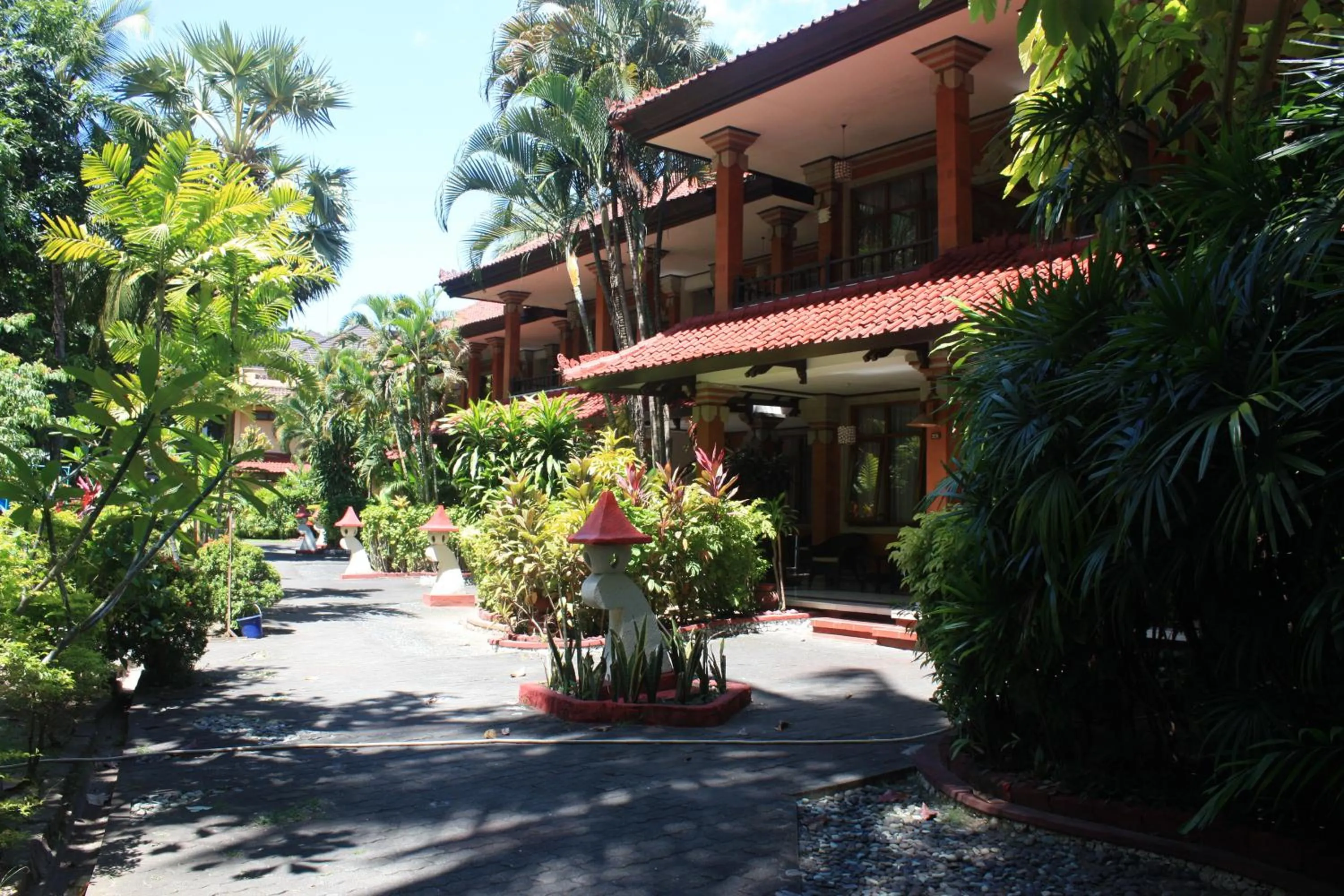 Facade/entrance in Puri Naga Beachfront Cottages