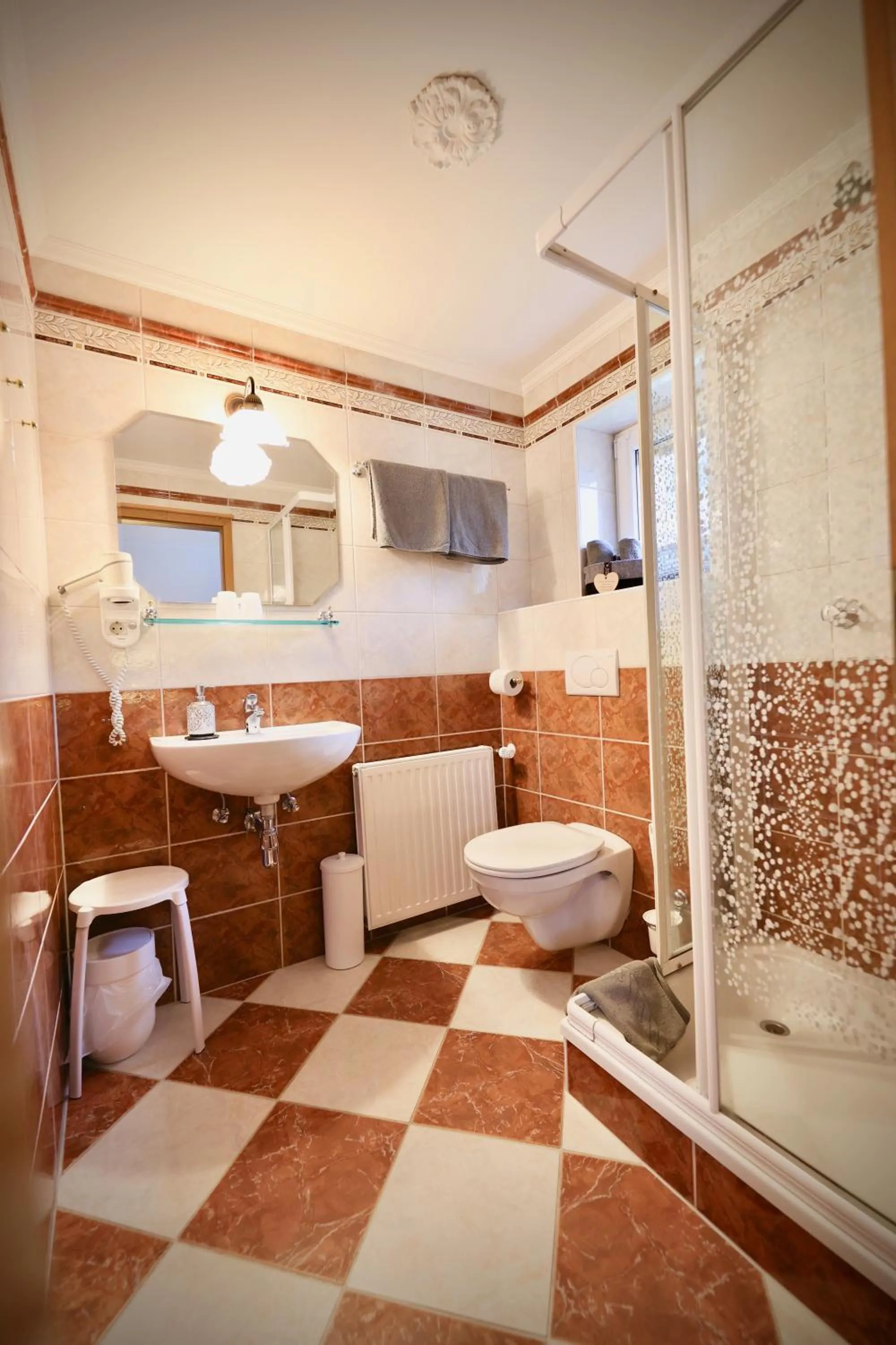 Bathroom in Hotel Kreutzer