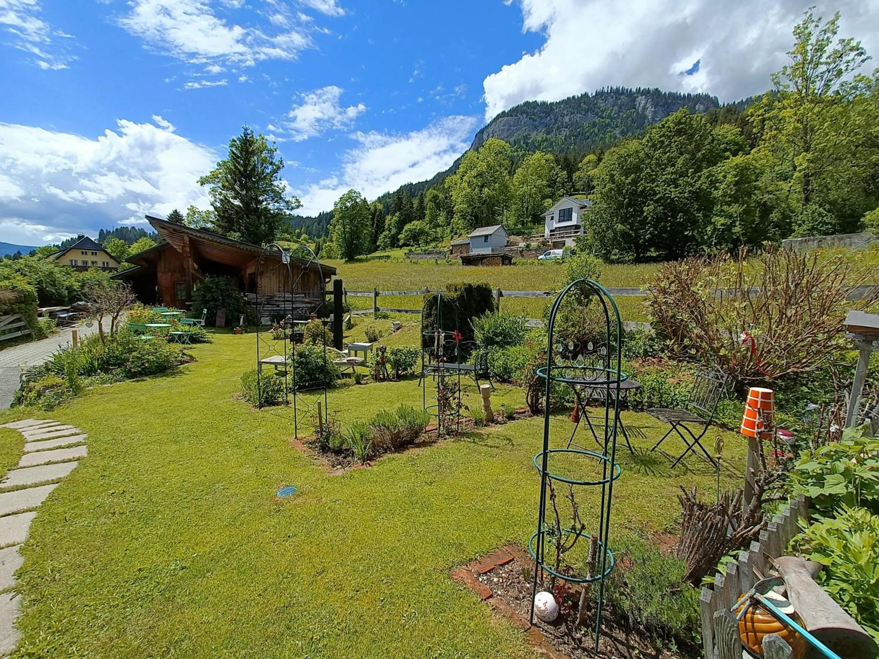 Garden in Hotel Kreutzer
