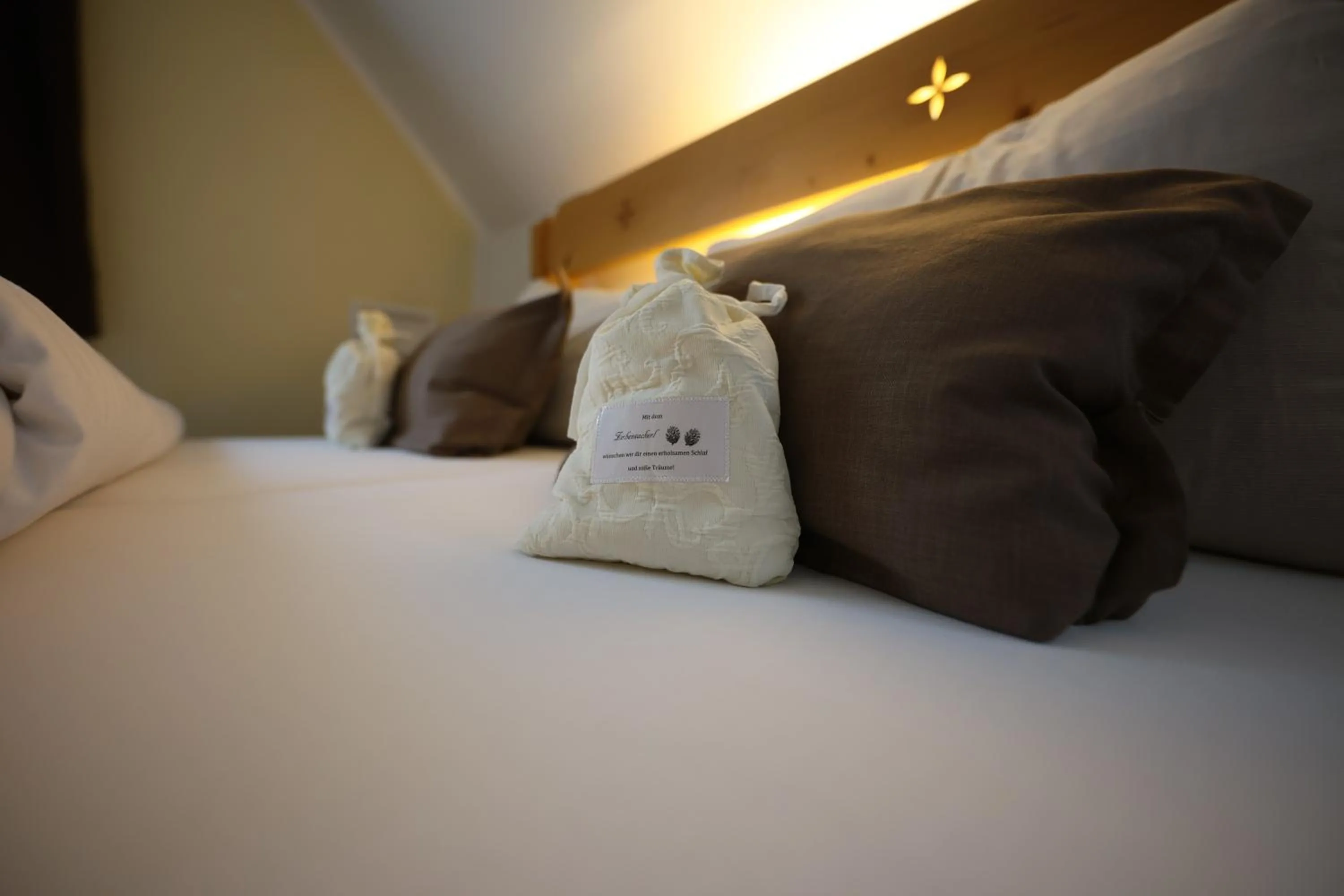 Bed in Hotel Kreutzer