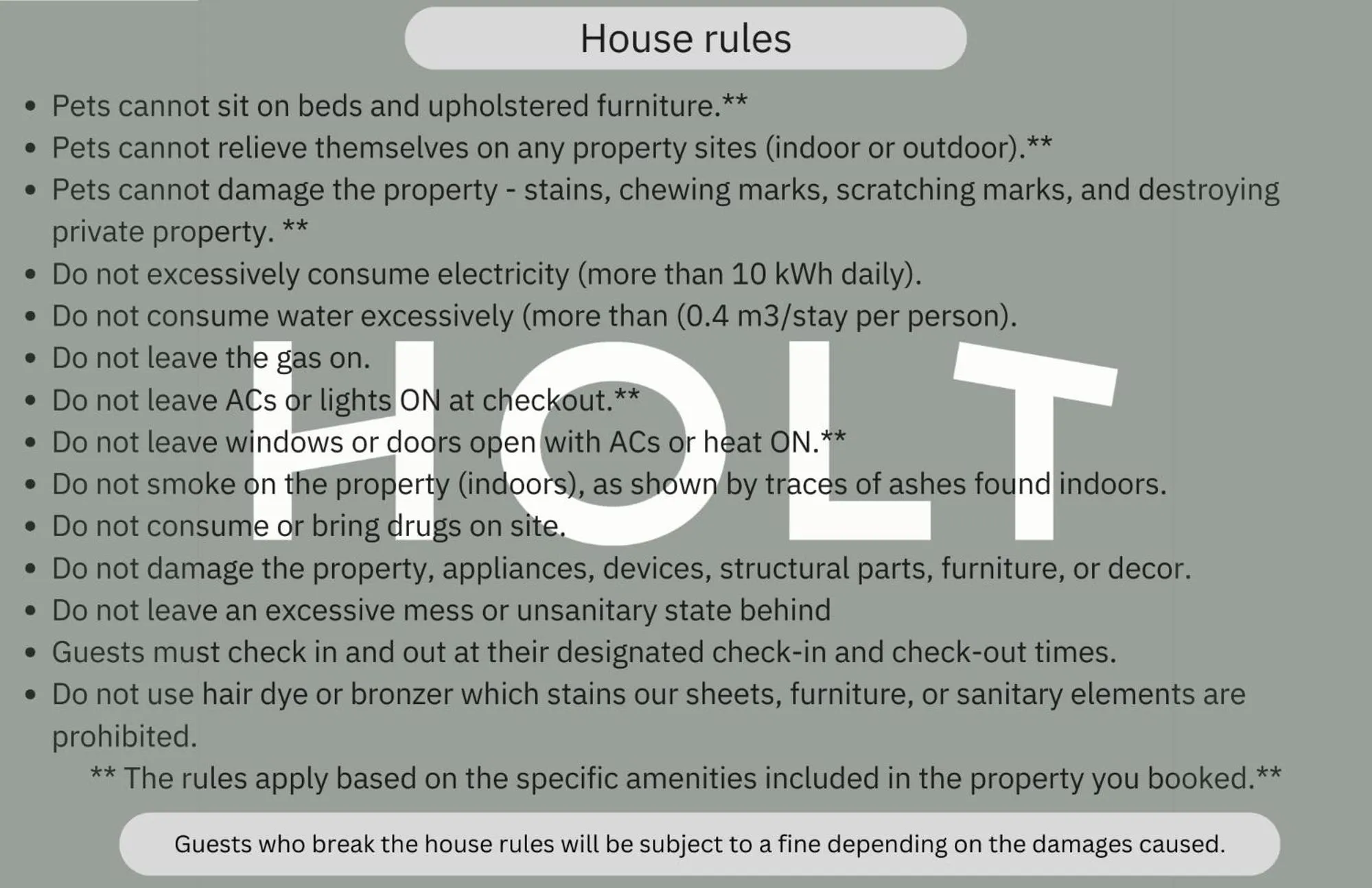 Text overlay in Old Town Luxury Suites