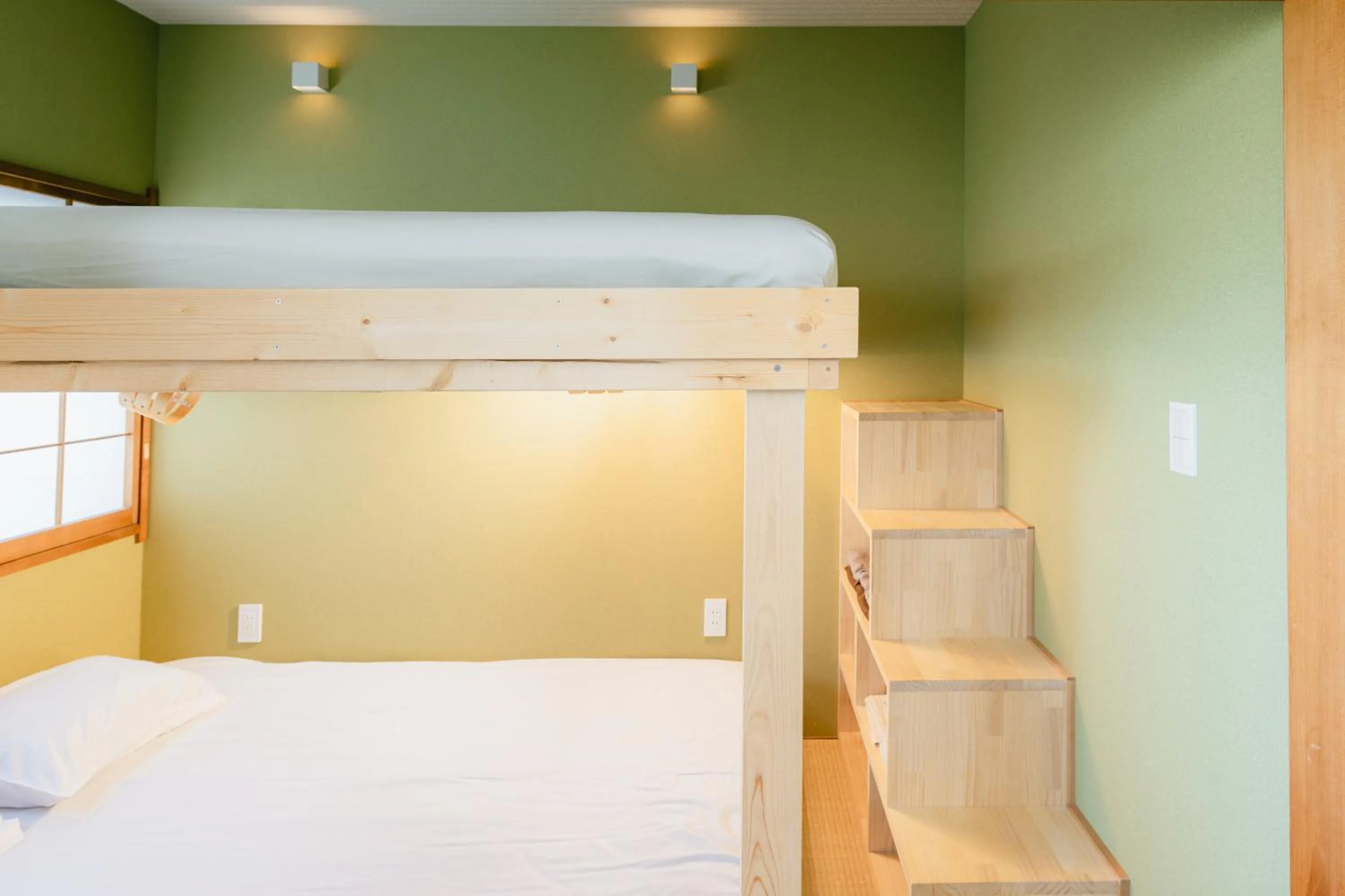 Bed in Beach side House SHELL kamakurahase