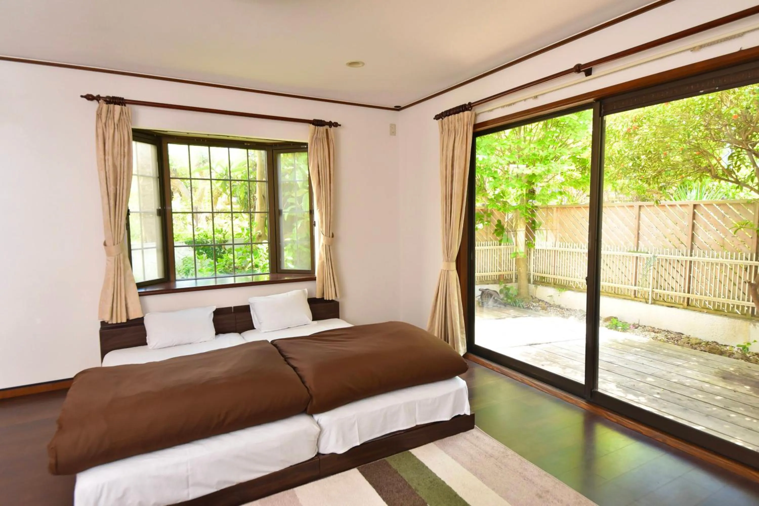 Bed in Beach side House SHELL kamakurahase