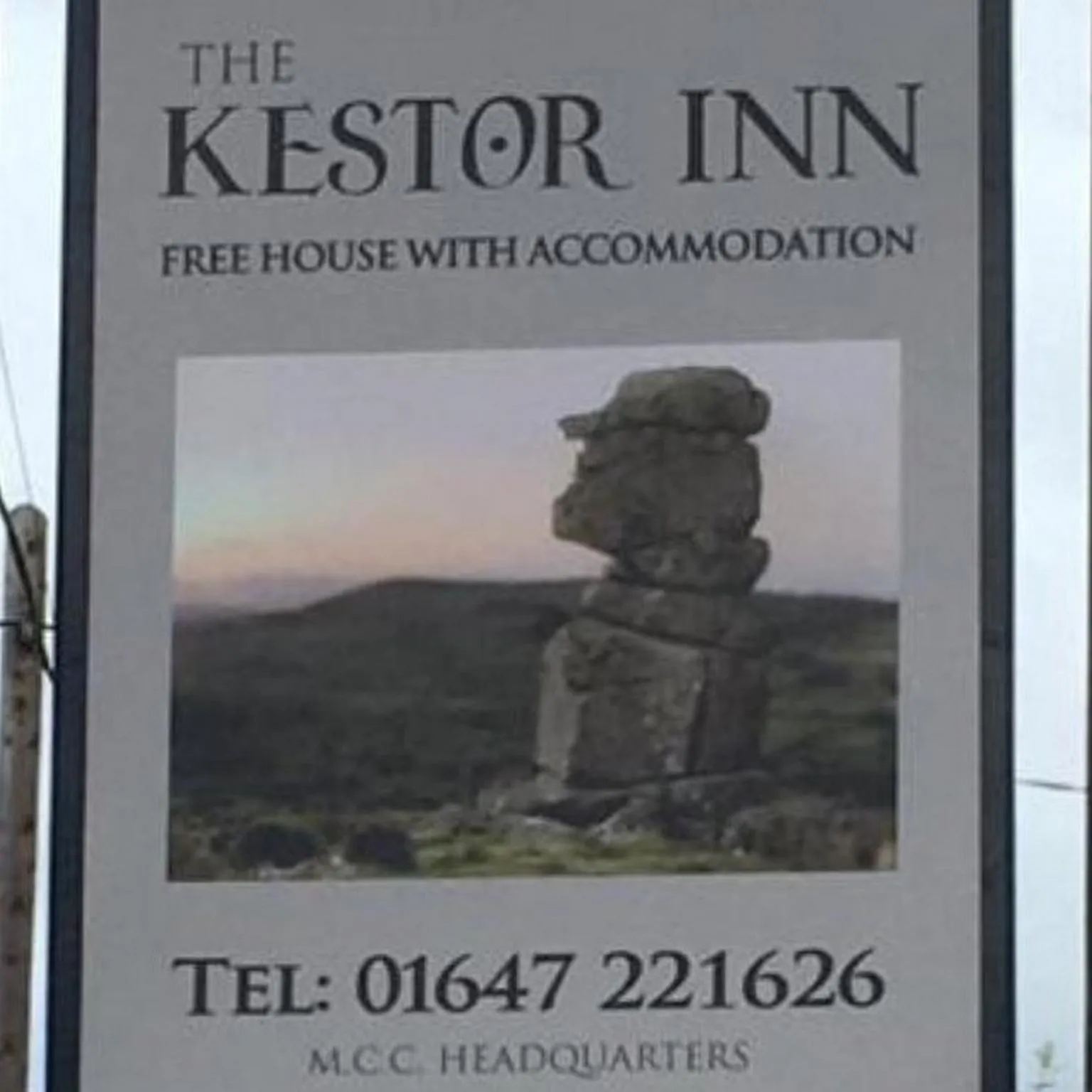 Property building in Kestor Inn, Manaton, Dartmoor National Park, Newton Abbot, Devon