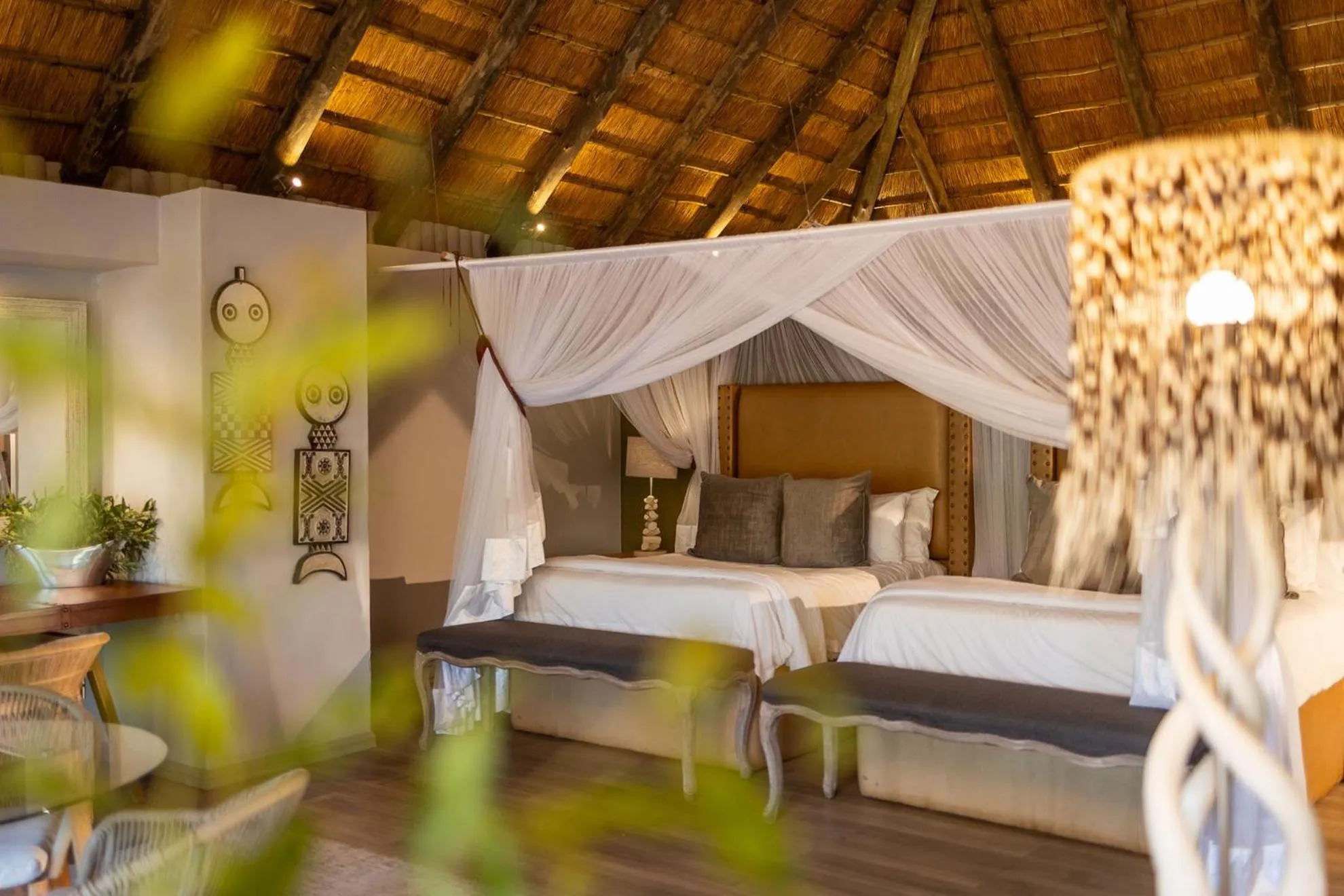 Bed in Karongwe - River Safari Lodge