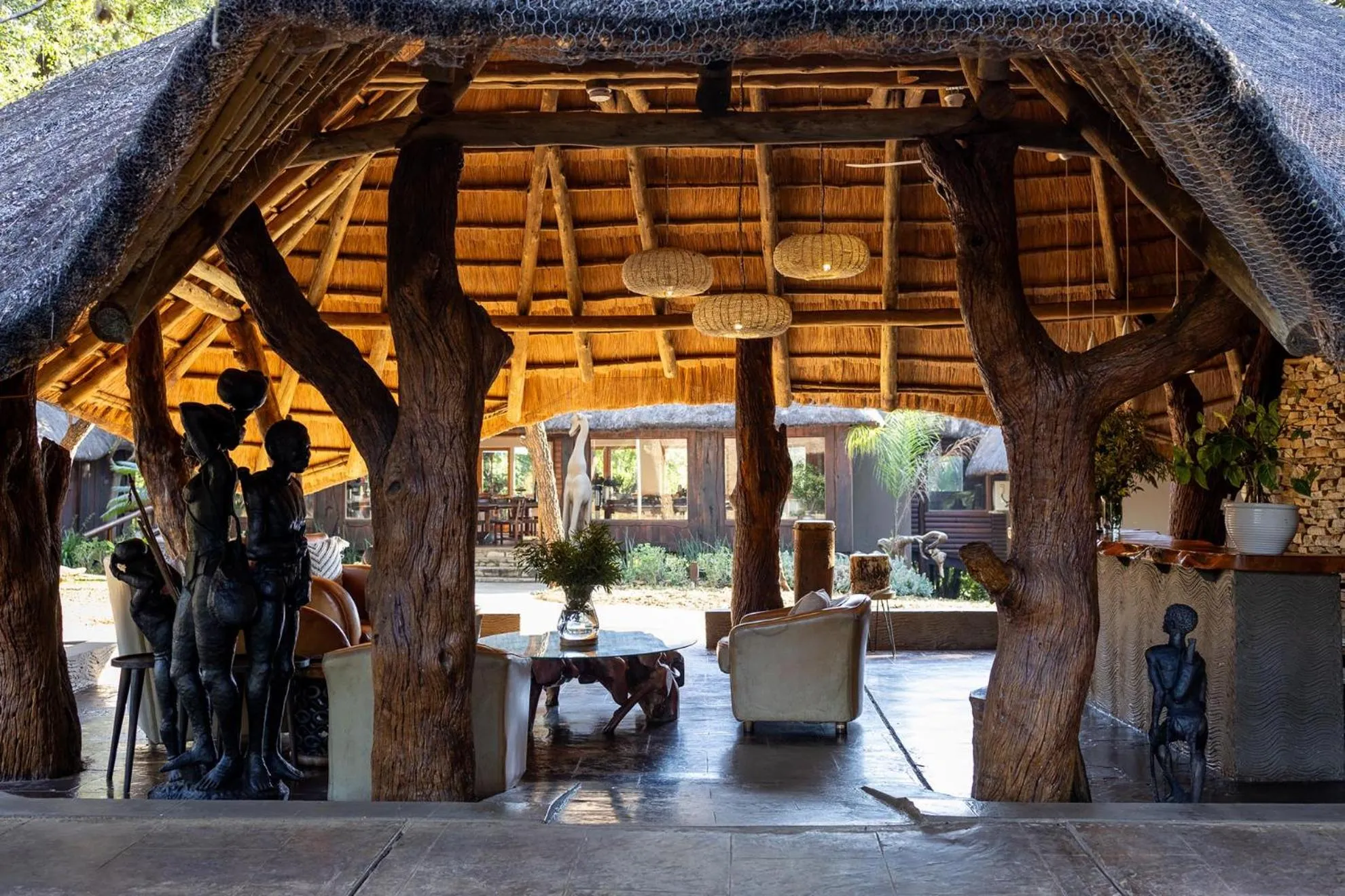 Lobby or reception in Karongwe - River Safari Lodge