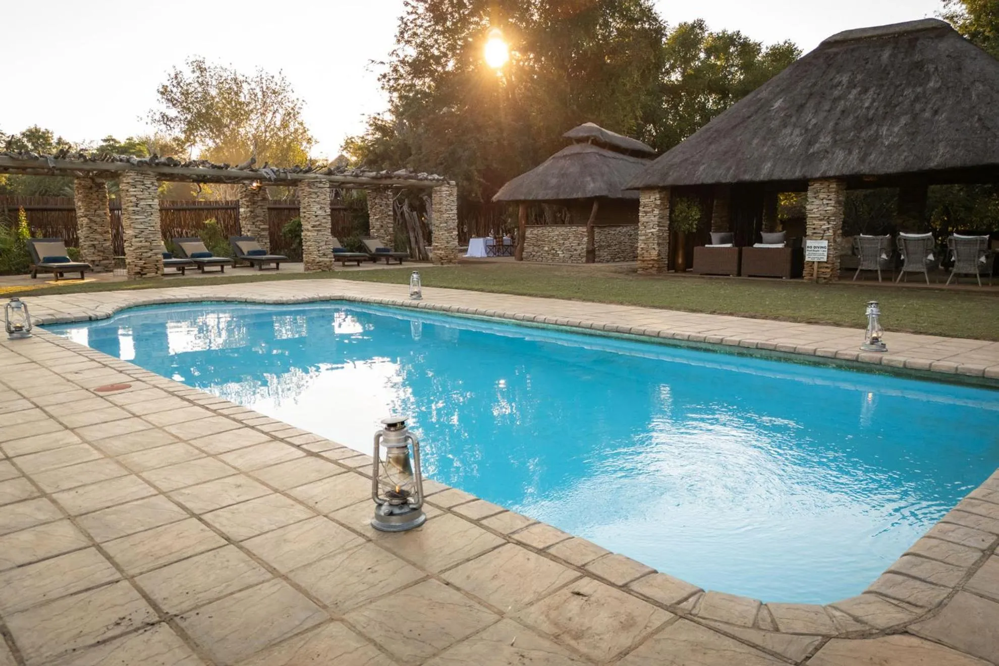 Seating area in Karongwe - River Safari Lodge