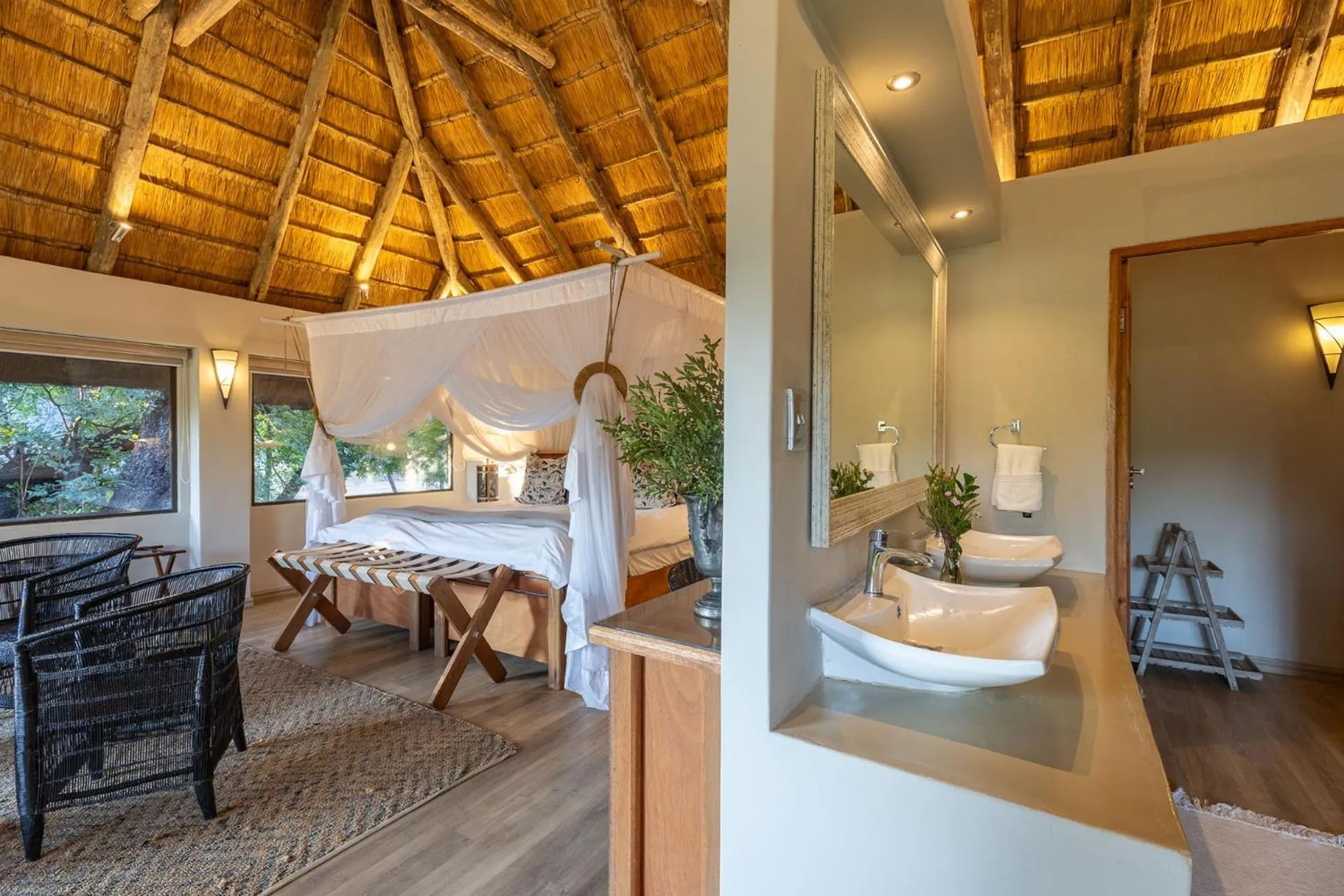 Bathroom in Karongwe - River Safari Lodge