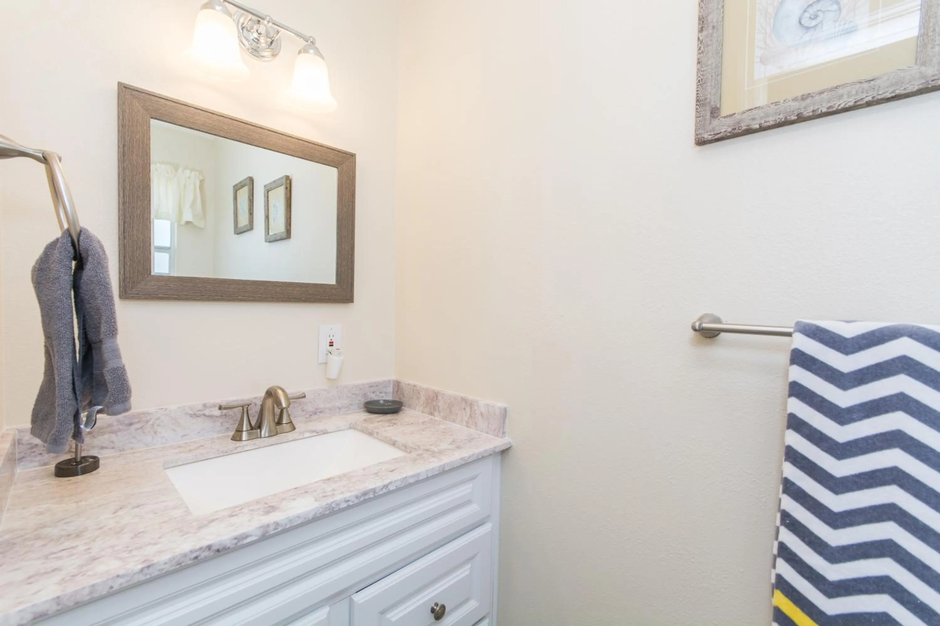 Bathroom in Villa Franca bungalow