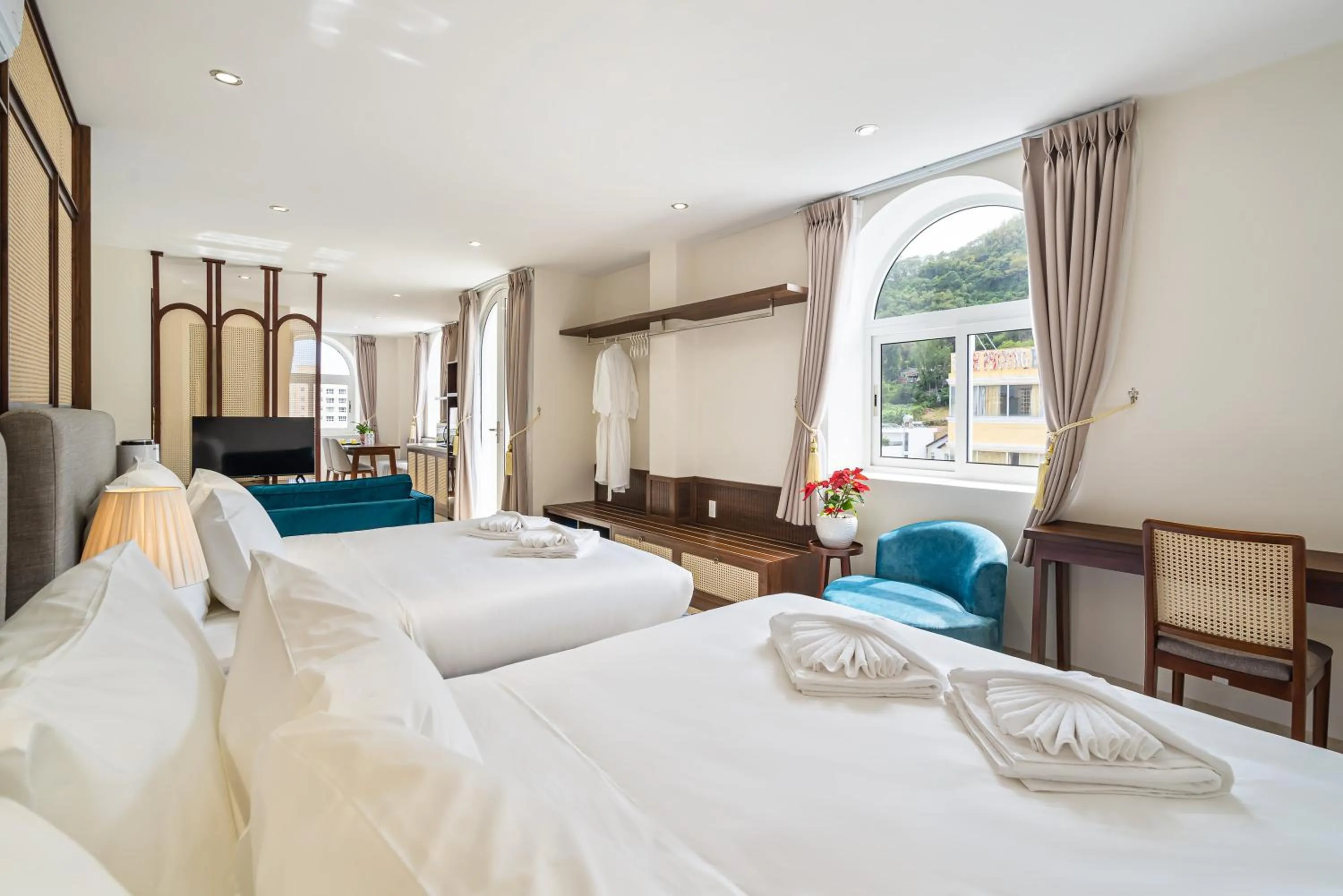 Photo of the whole room, Bed in Aquatel Vung Tau