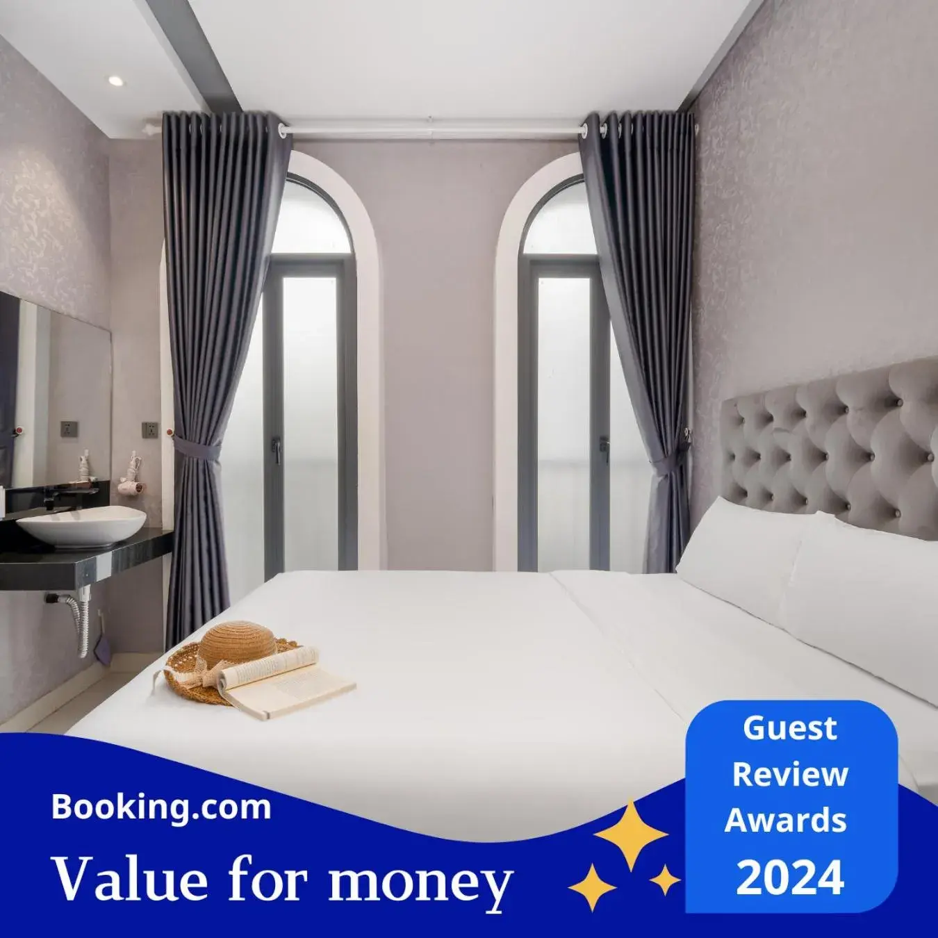 Bedroom, Bed in Mari Queen Hotel - Bui Thi Xuan Bedroom, Bed in Mari Queen Hotel - Bui Thi Xuan