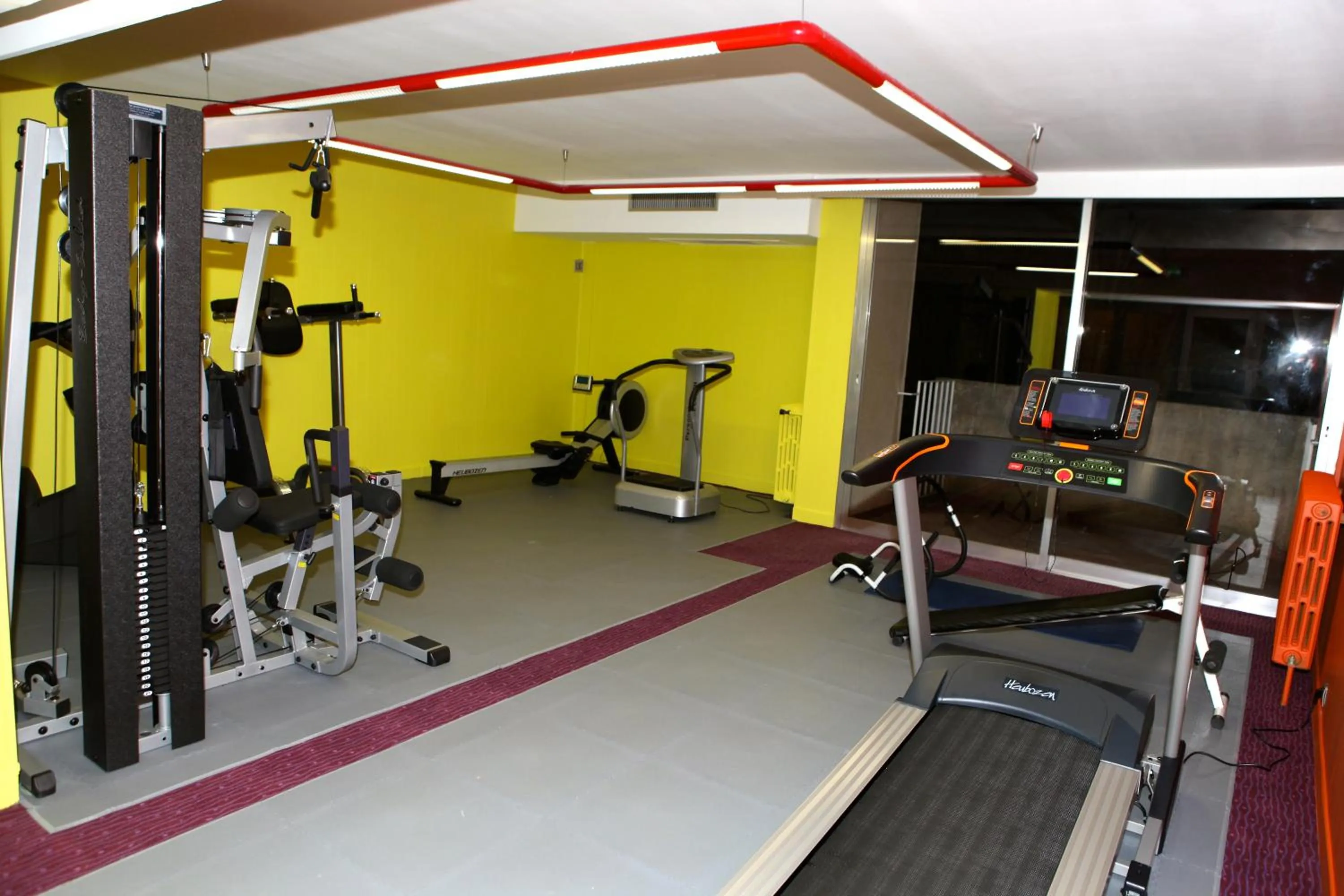 Fitness centre/facilities in Hôtel Les Trois Roses, Meylan Grenoble