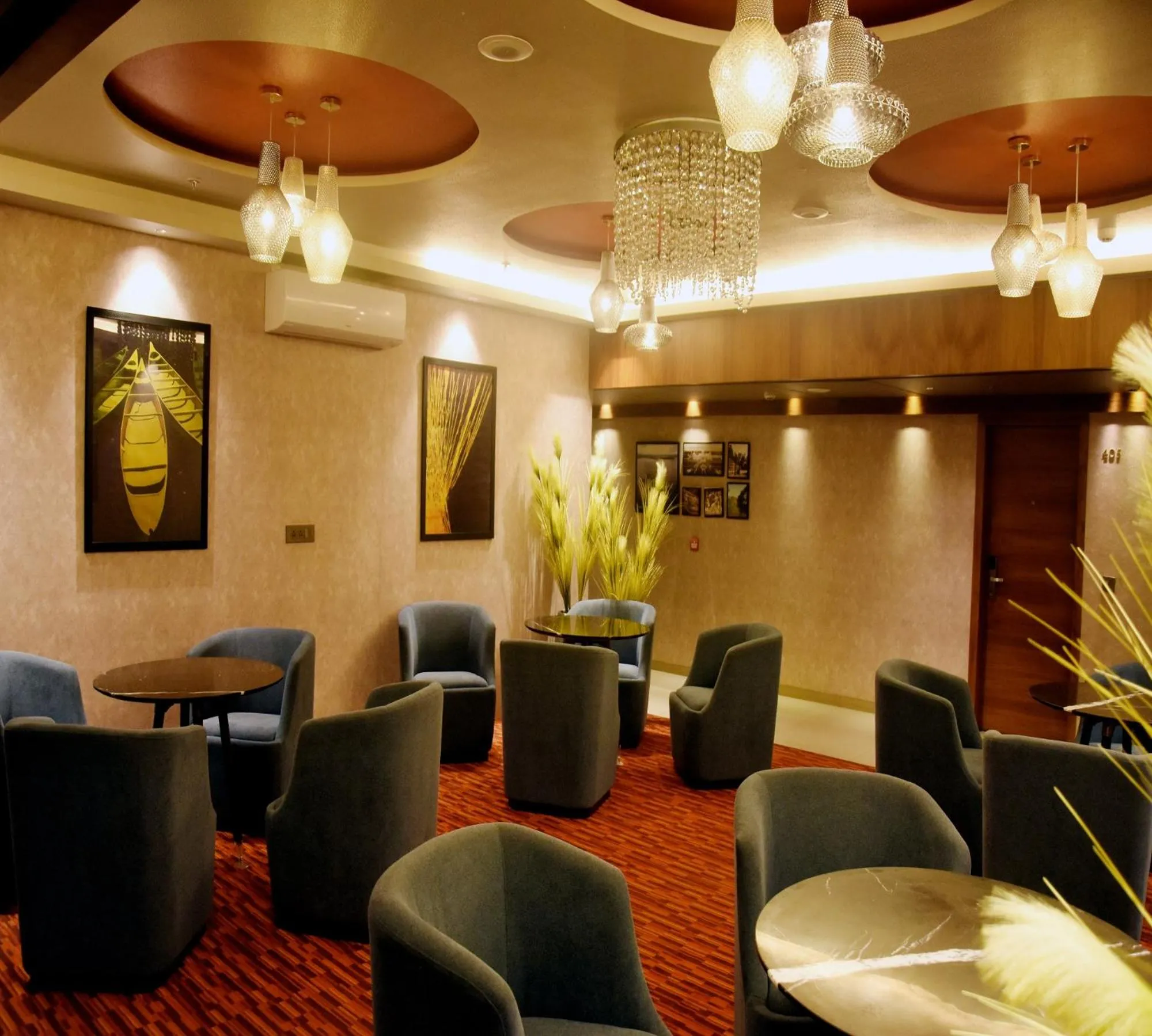 Seating area in Hotel Palazzo Prime