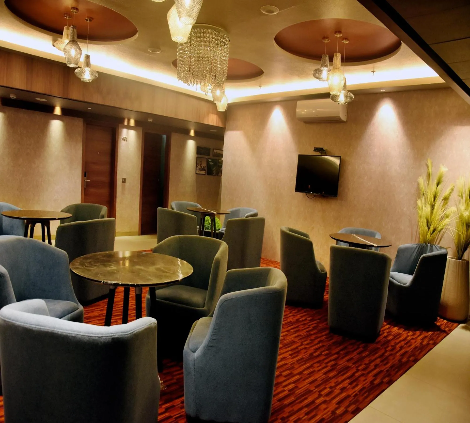 Seating area in Hotel Palazzo Prime