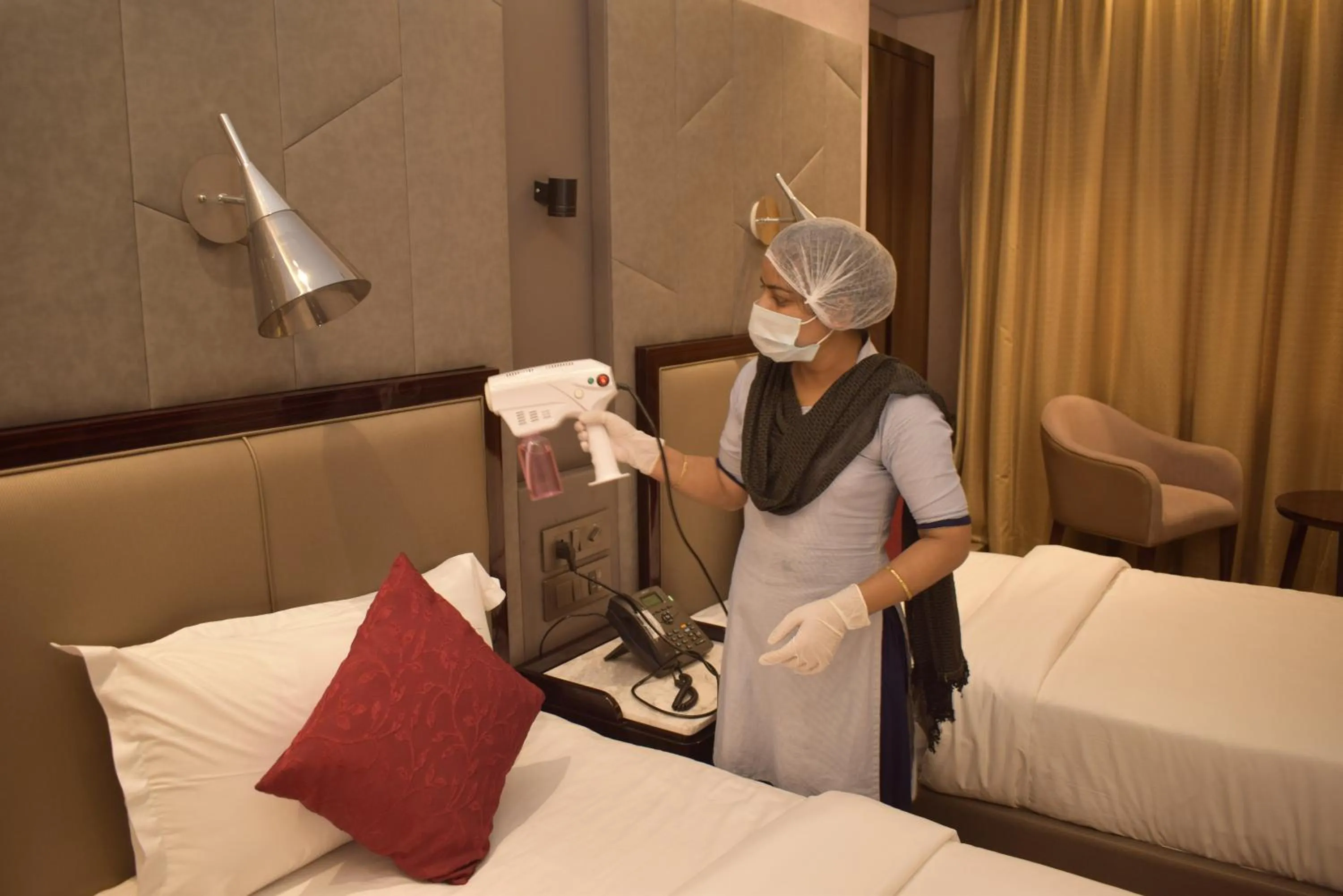 Staff, Bed in Hotel Palazzo Prime