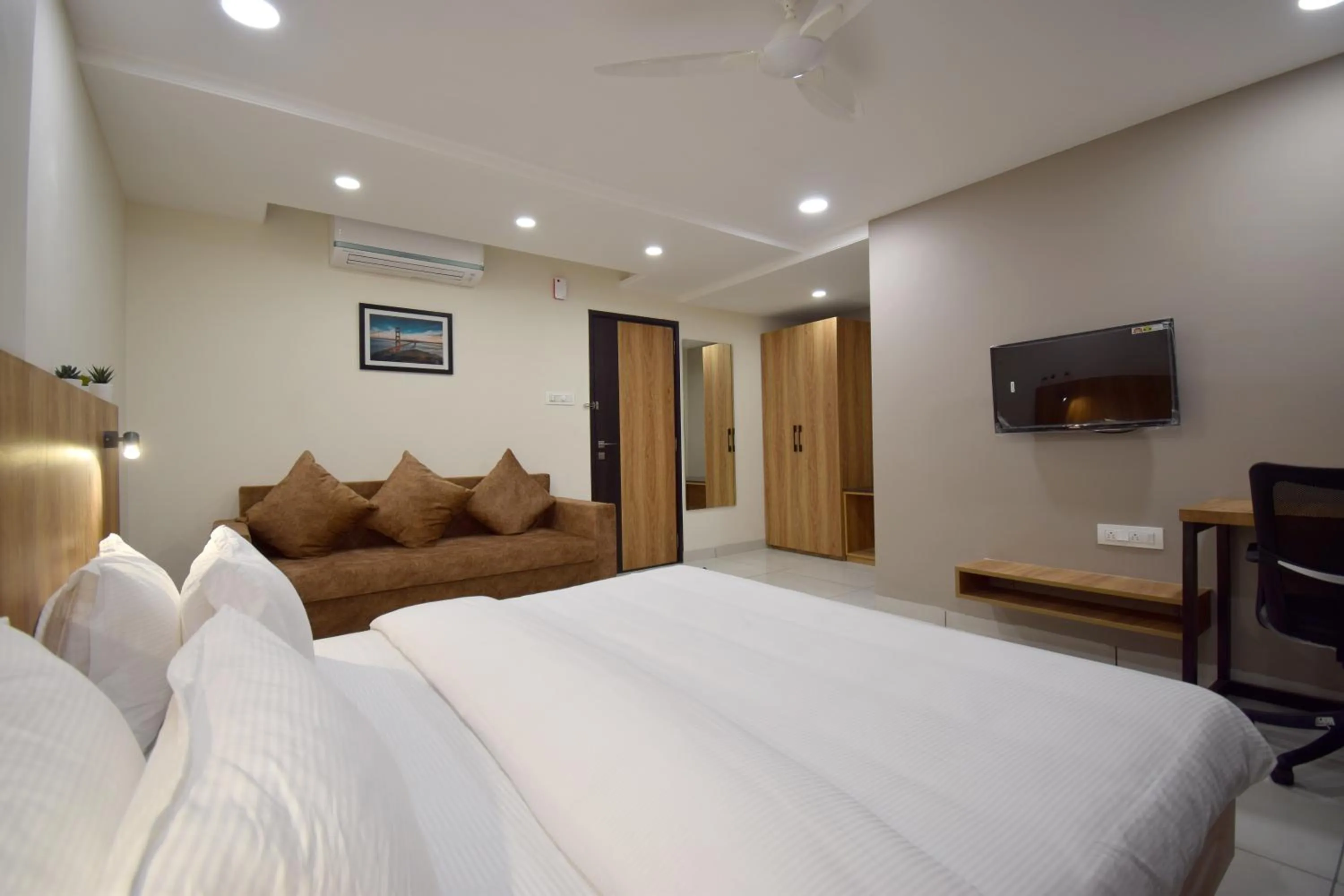 Bed in Hotel Blue Bells