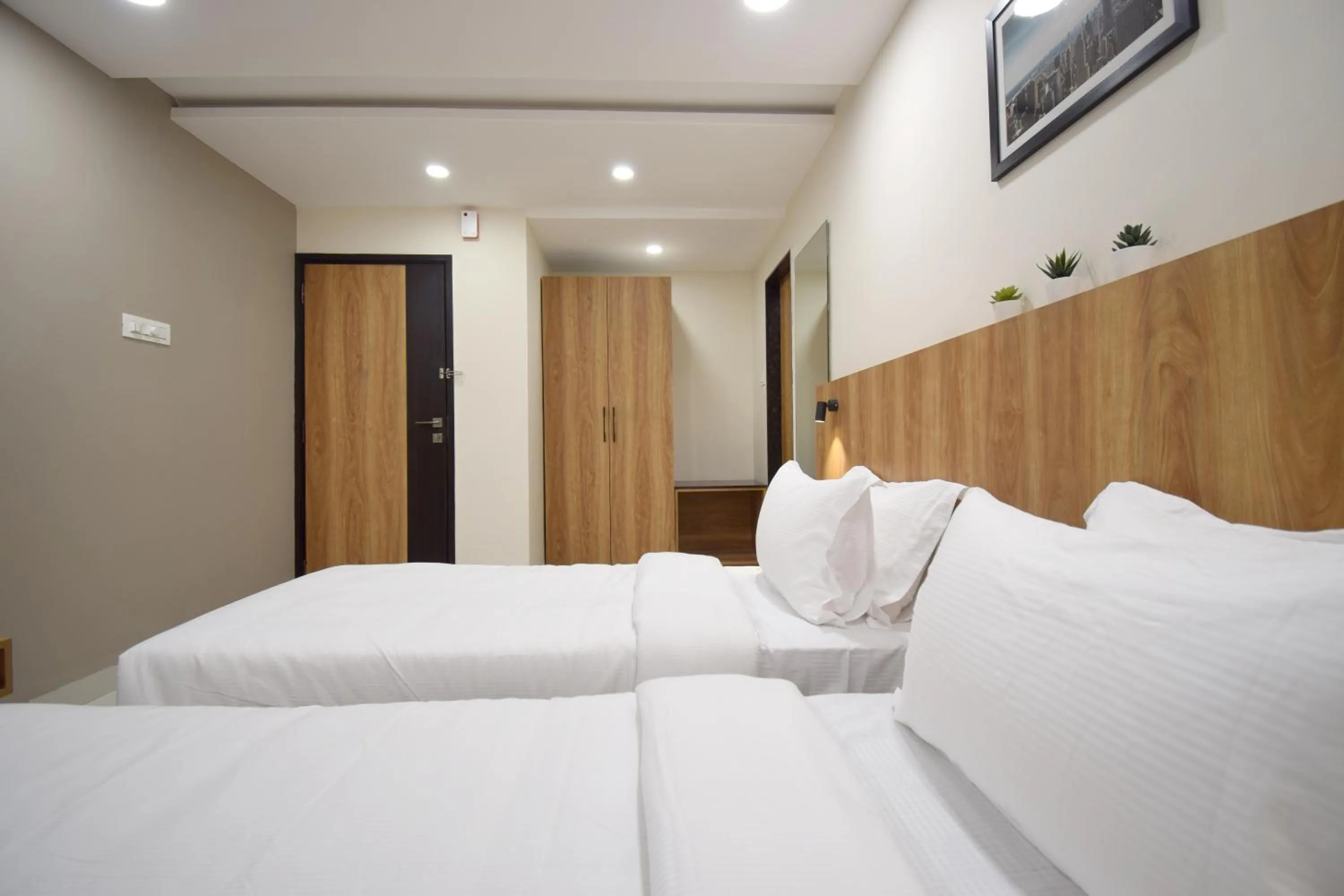 Bed in Hotel Blue Bells