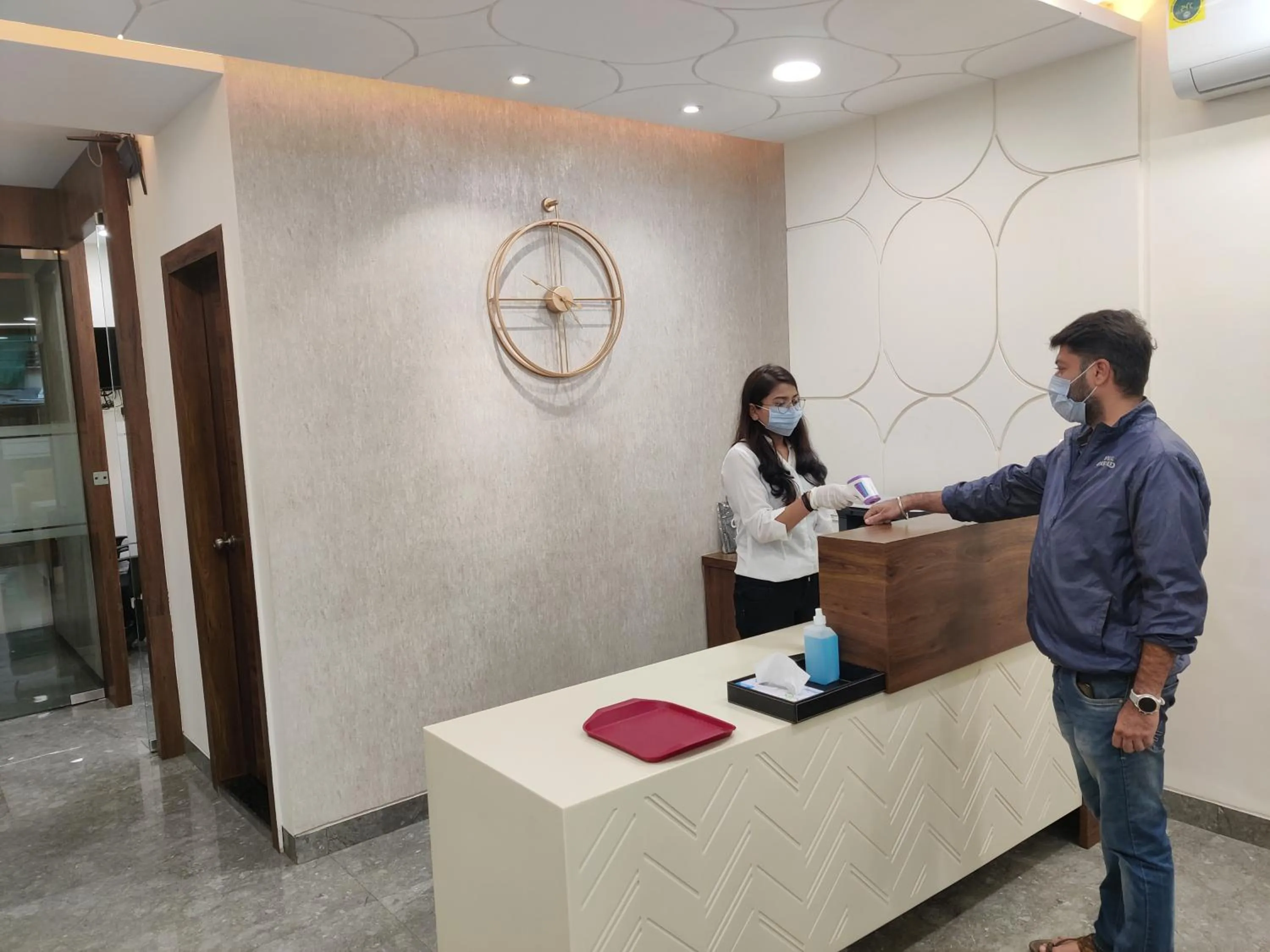 Lobby or reception in Hotel Blue Bells