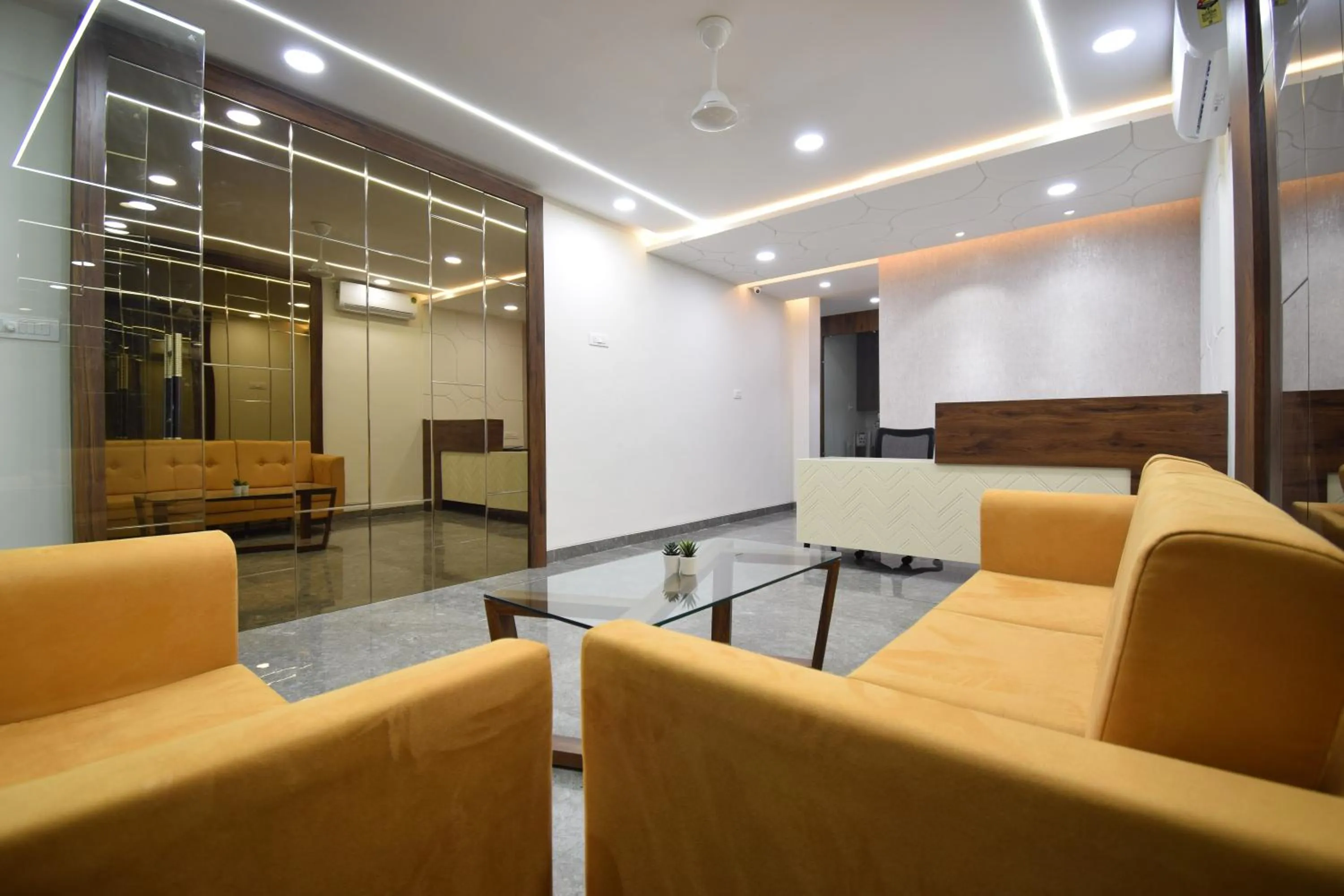 Lobby or reception in Hotel Blue Bells