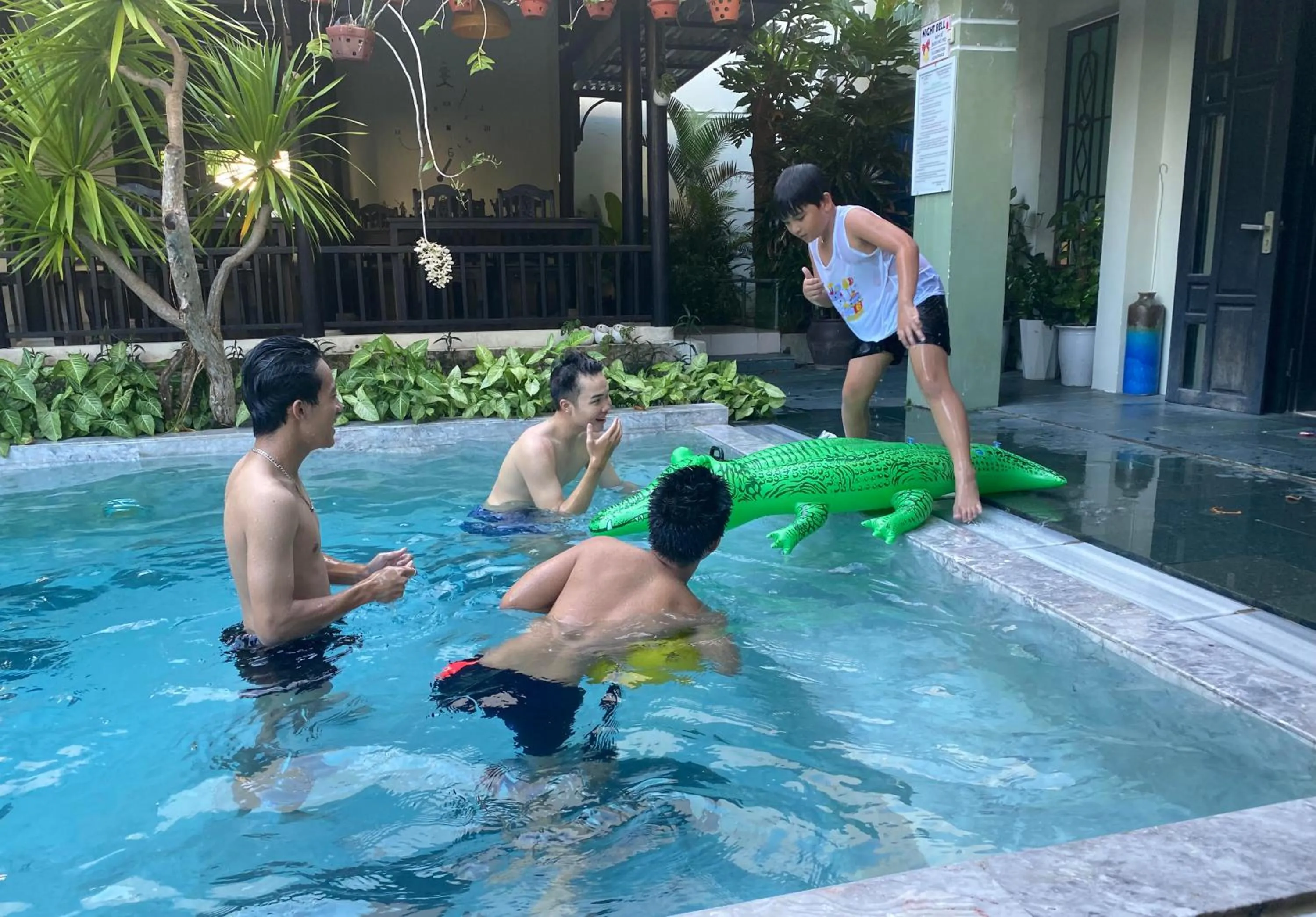 Swimming pool in Starfruit villa Hoi An