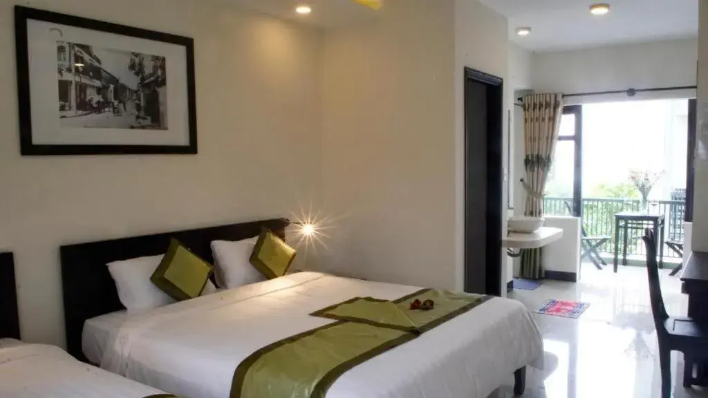 Bed in Starfruit villa Hoi An Bed in Starfruit villa Hoi An