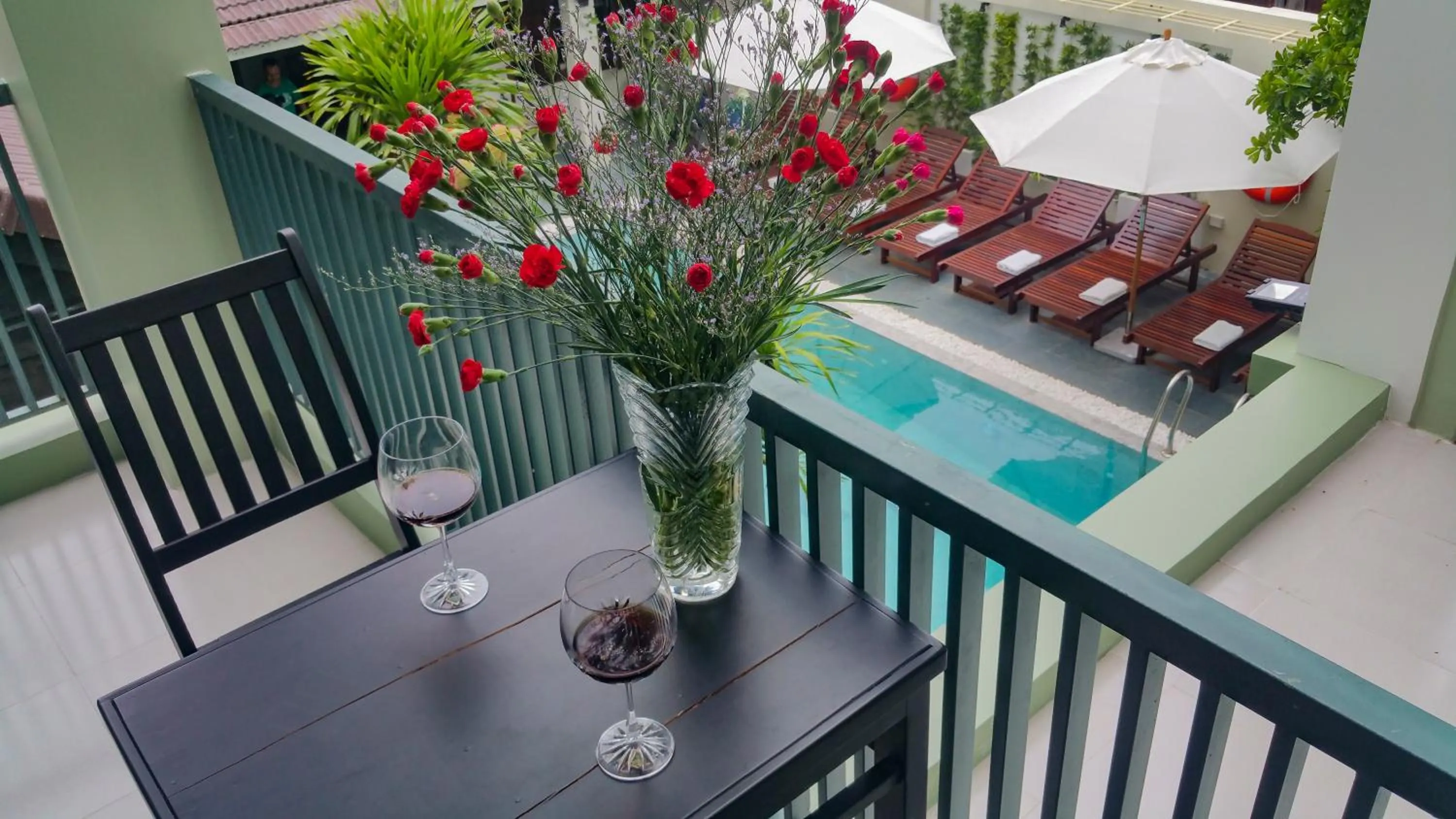 Bird's eye view in Starfruit villa Hoi An