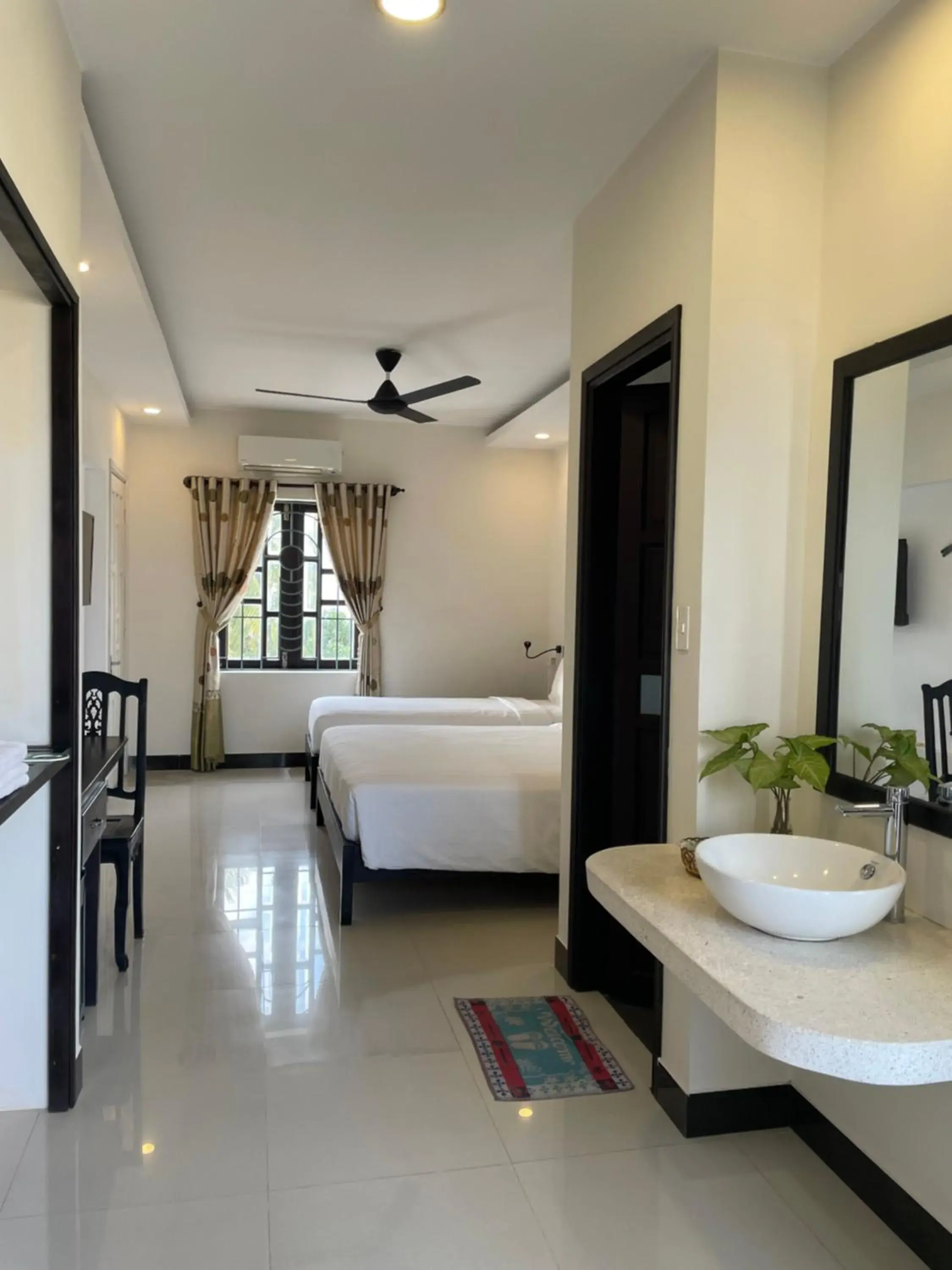 Bed in Starfruit villa Hoi An Bed in Starfruit villa Hoi An