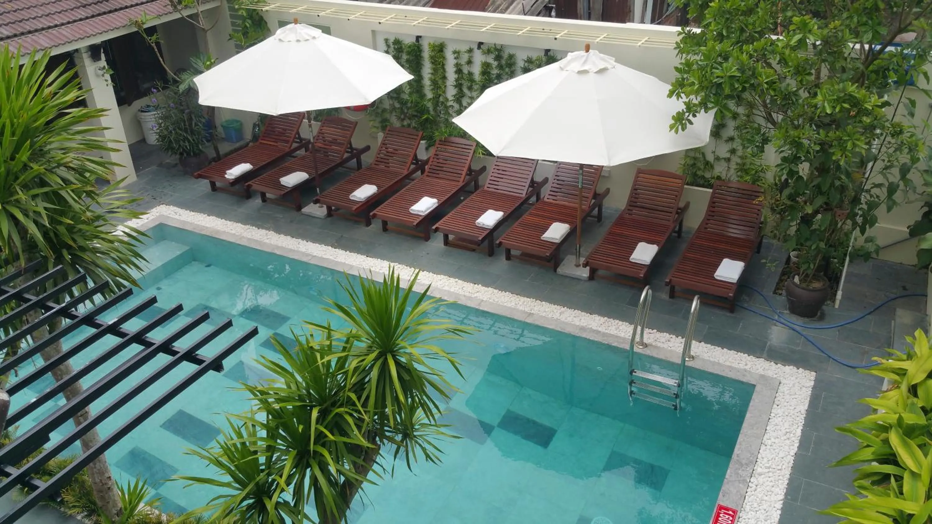 Bird's eye view in Starfruit villa Hoi An
